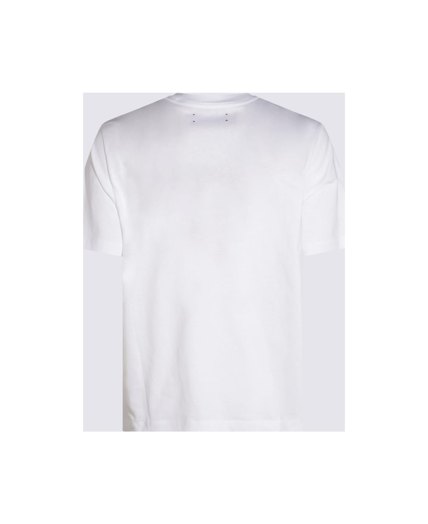 AMIRI White And Beige Cotton T-shirt - White