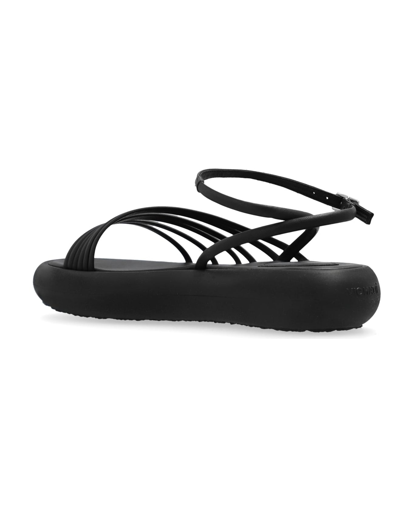 Vic Matié 'travel' Platform Sandals - Black