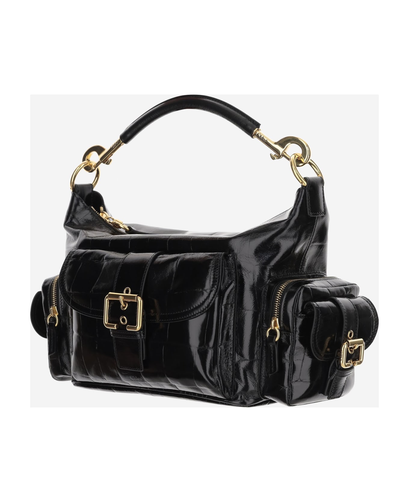 Chloé Calfskin Camera Bag - Black