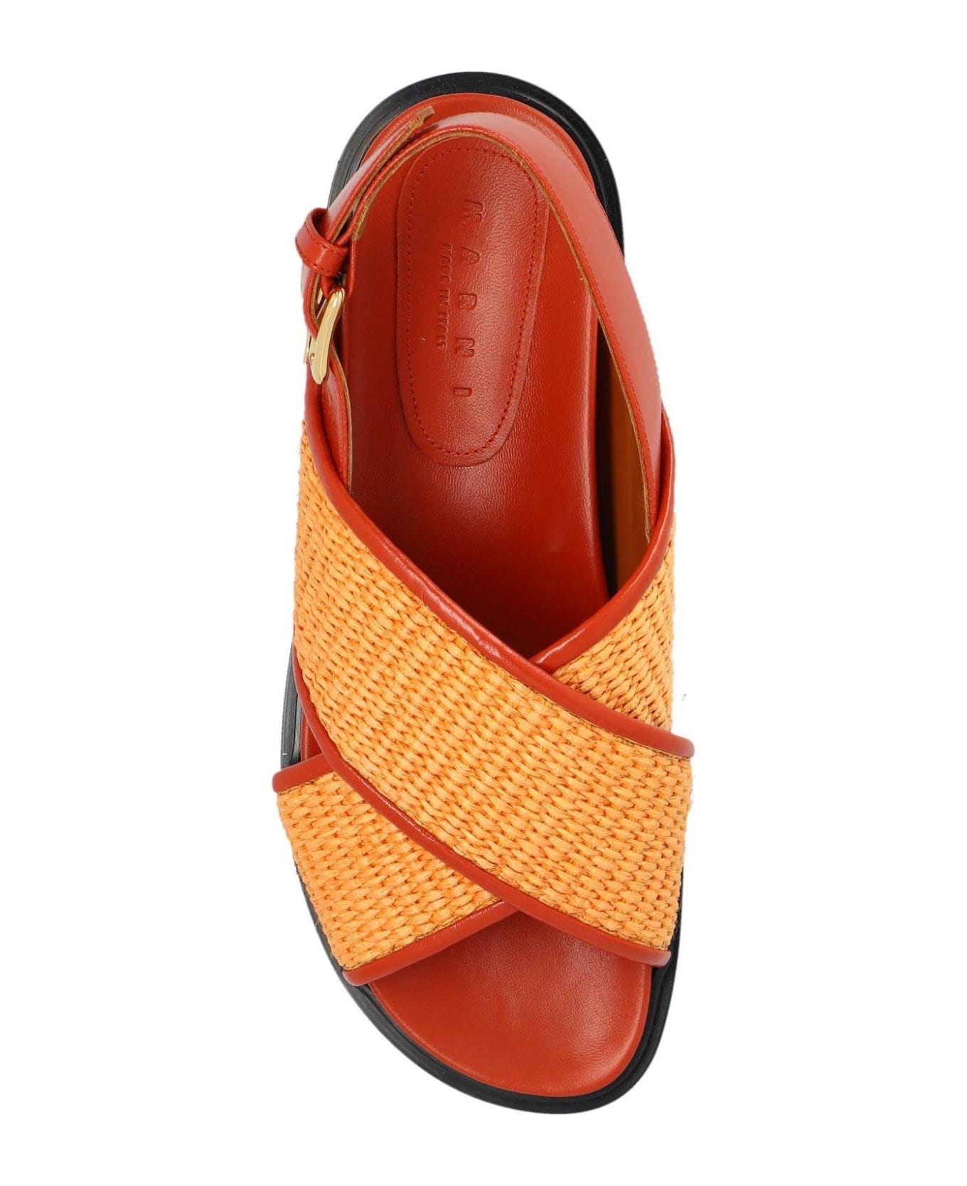Marni Fussbett Cross-strap Sandals Marni