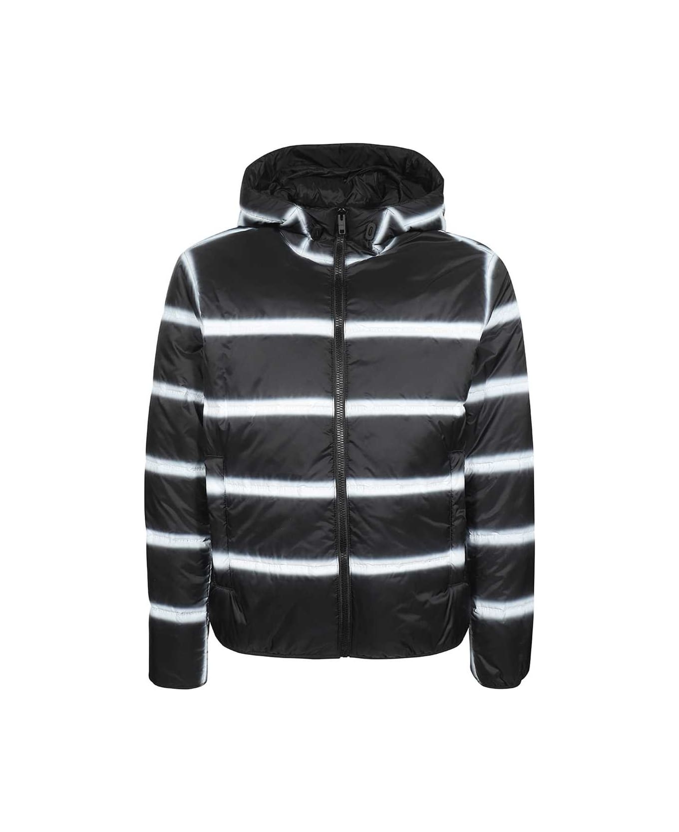 Givenchy Hooded Puffer Jacket - black
