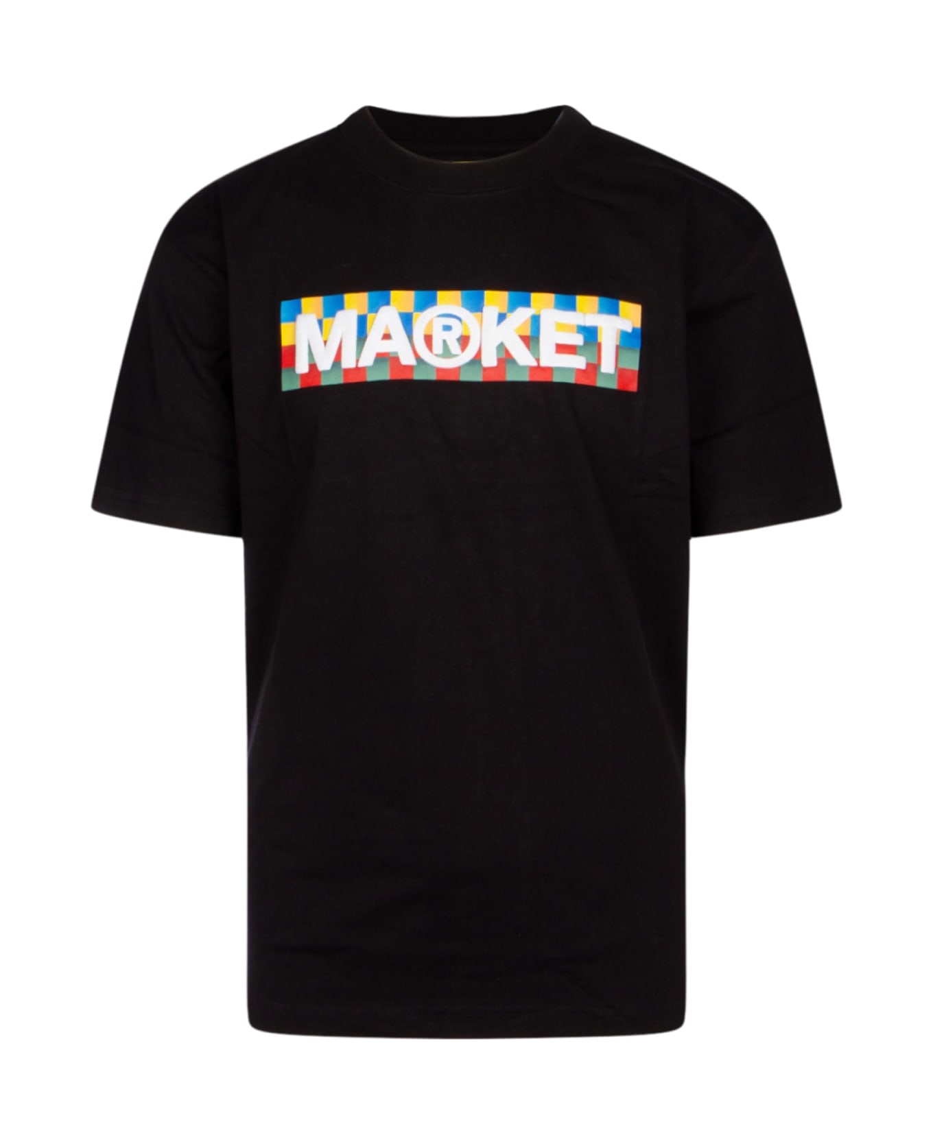 Market T-shirt - BLACK