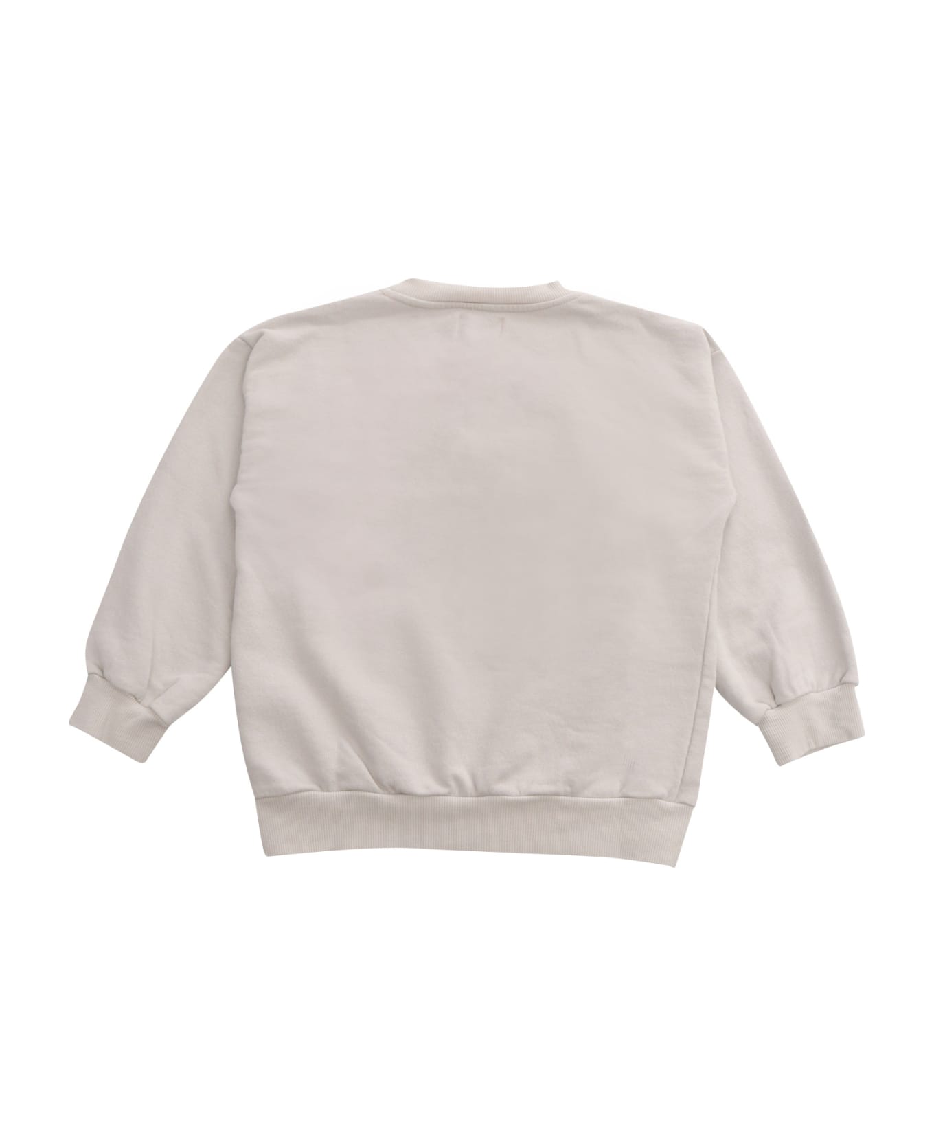 Bobo Choses White Sweatshirt With Print - BEIGE