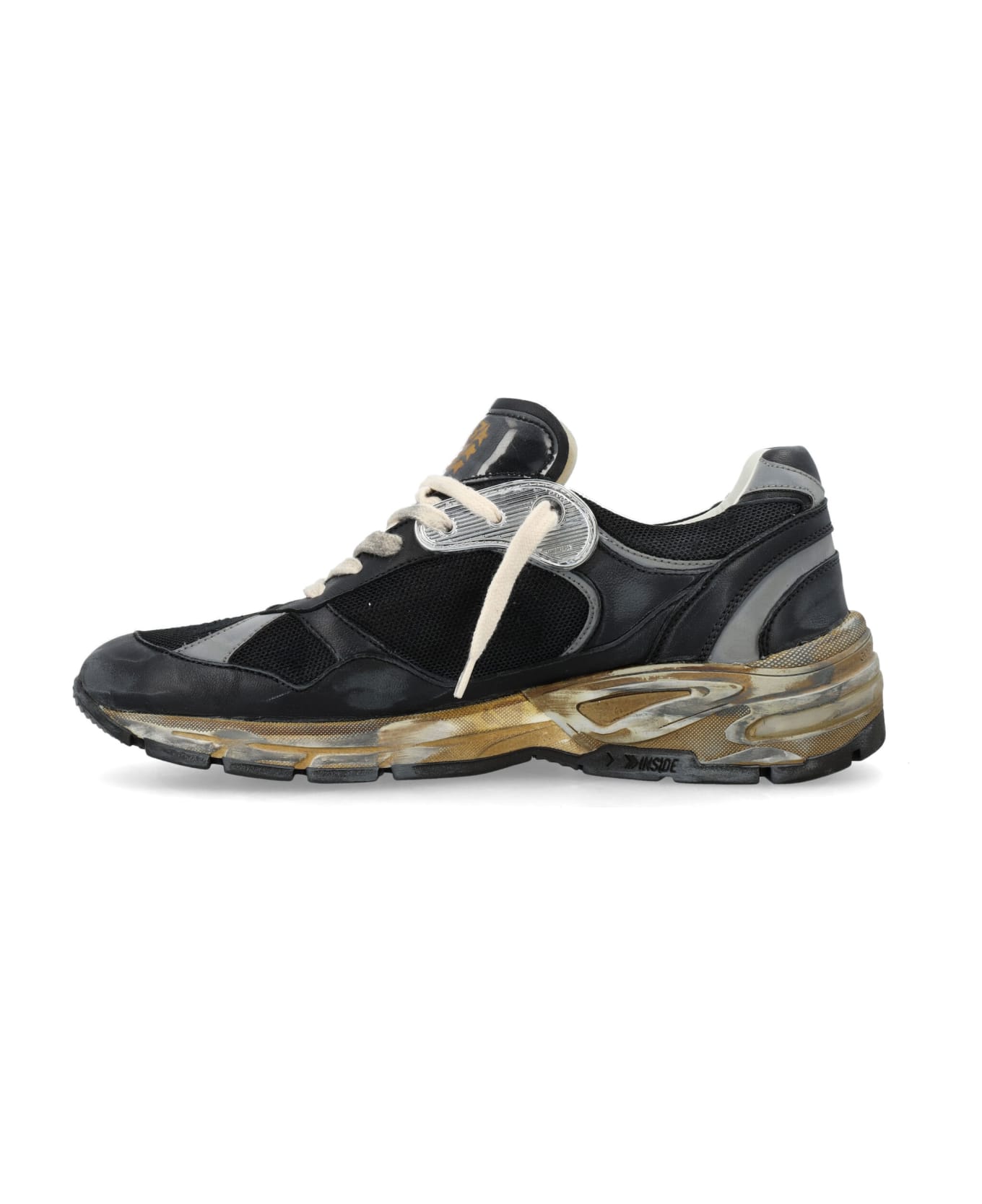 Golden Goose Dad-star Sneakers - Black/Silver/Ice
