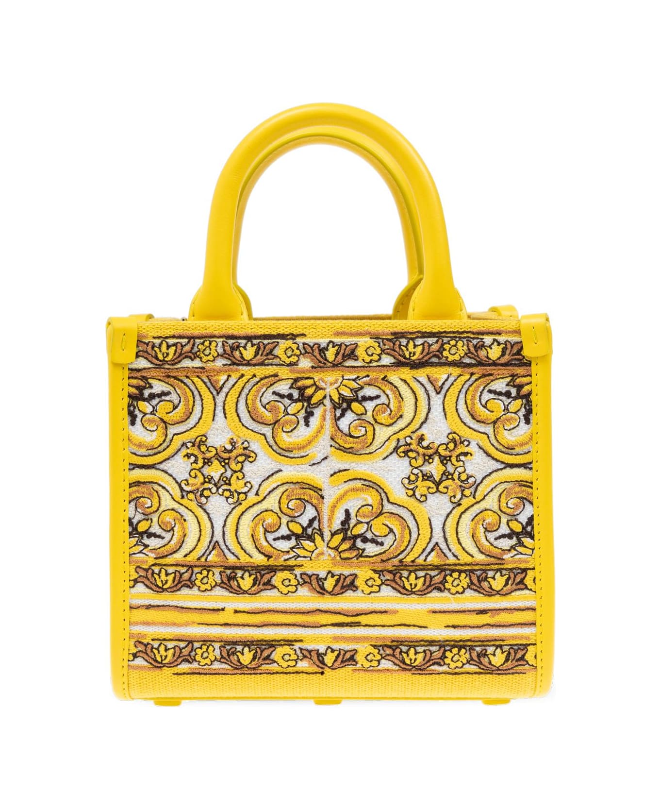 Dolce & Gabbana `dg Daily Mini` Shopper Bag - Yellow