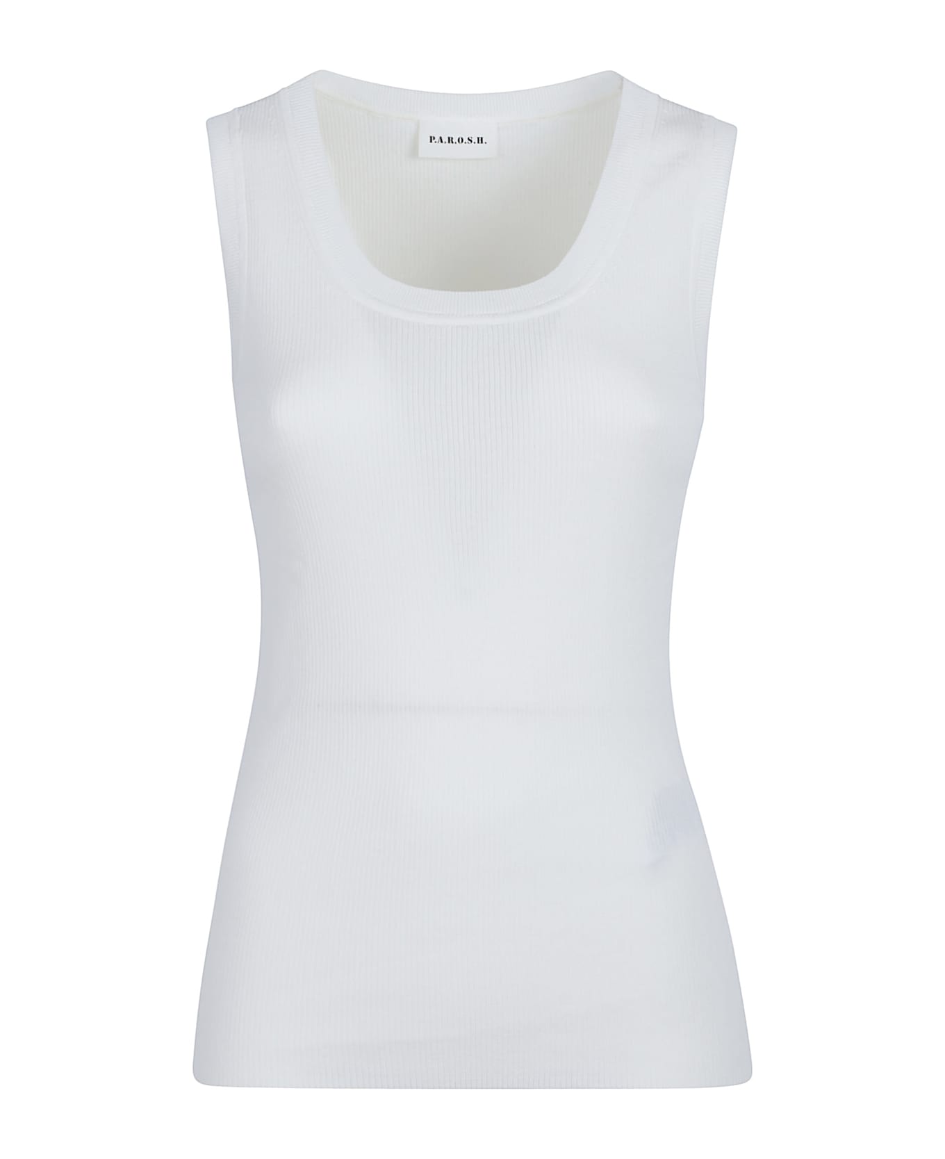 Parosh Cipria25 Tank Top - Panna
