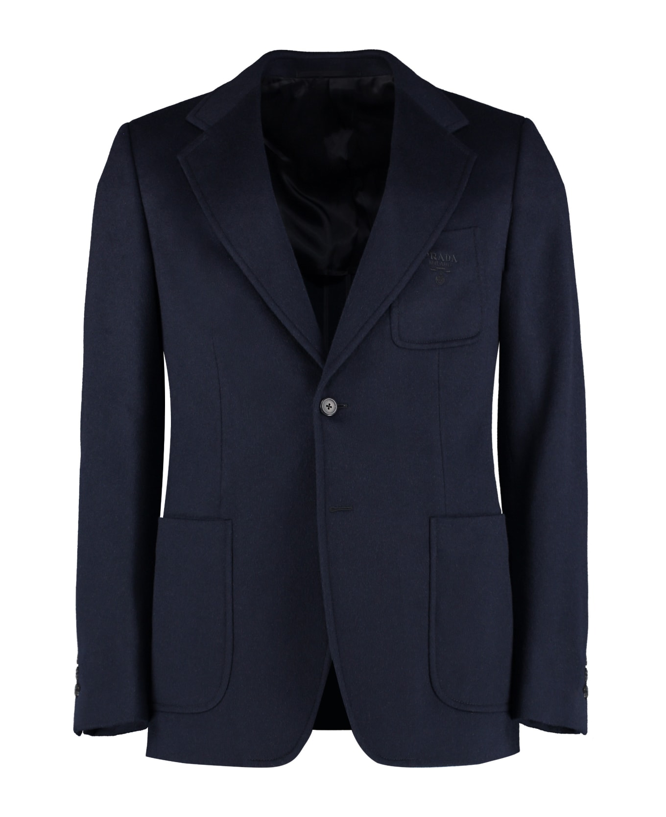 Prada Single-breasted Two-button Jacket - blue