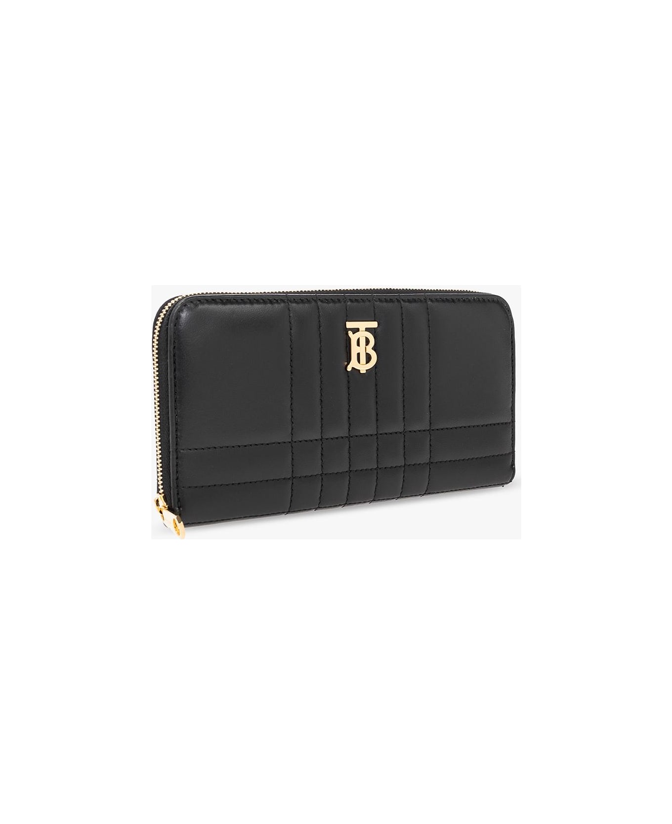 Burberry Quilted Wallet - BLACK