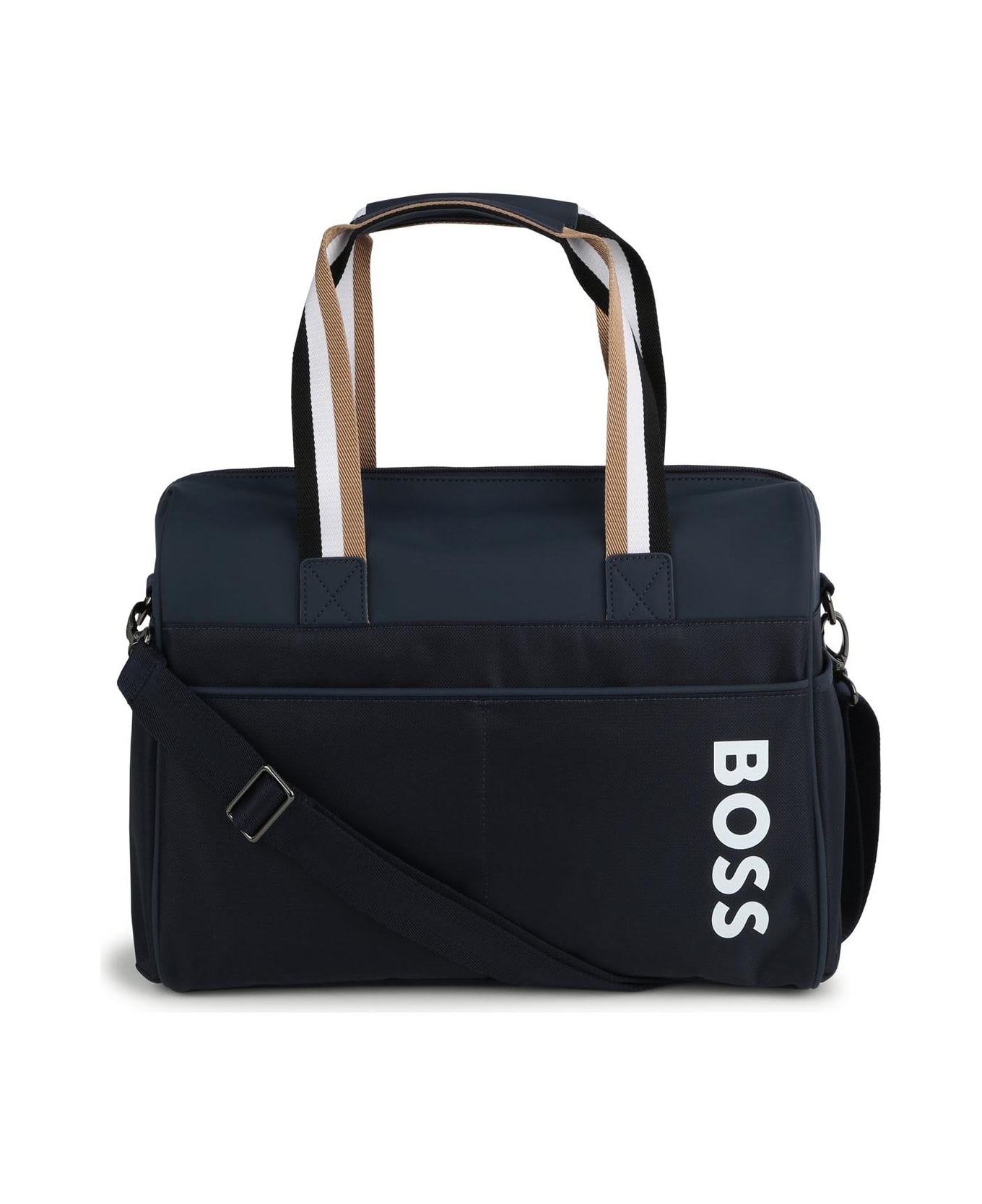 Hugo Boss Borsa Fasciatoio Con Stampa - Blue アクセサリー＆ギフト