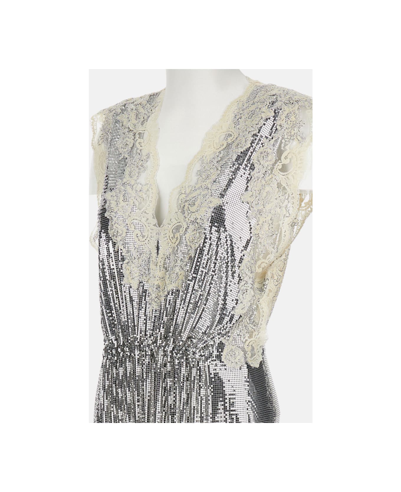 Paco Rabanne Blusa - Silver