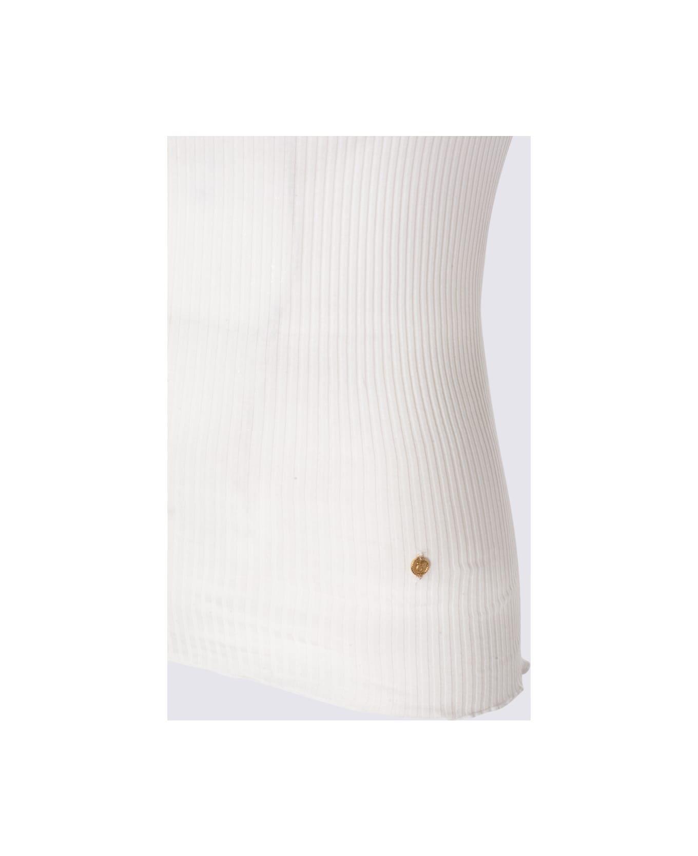 Chloé White Cotton Top - White