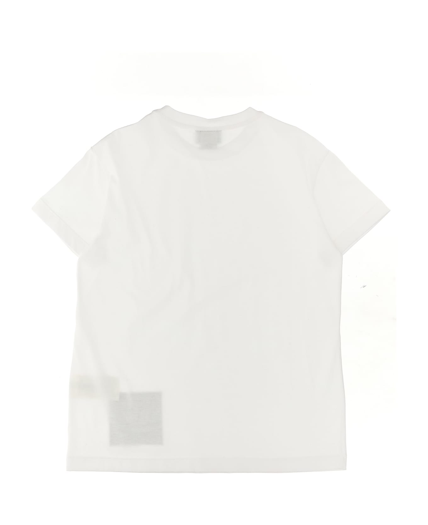 Fendi Logo Patch T-shirt - White