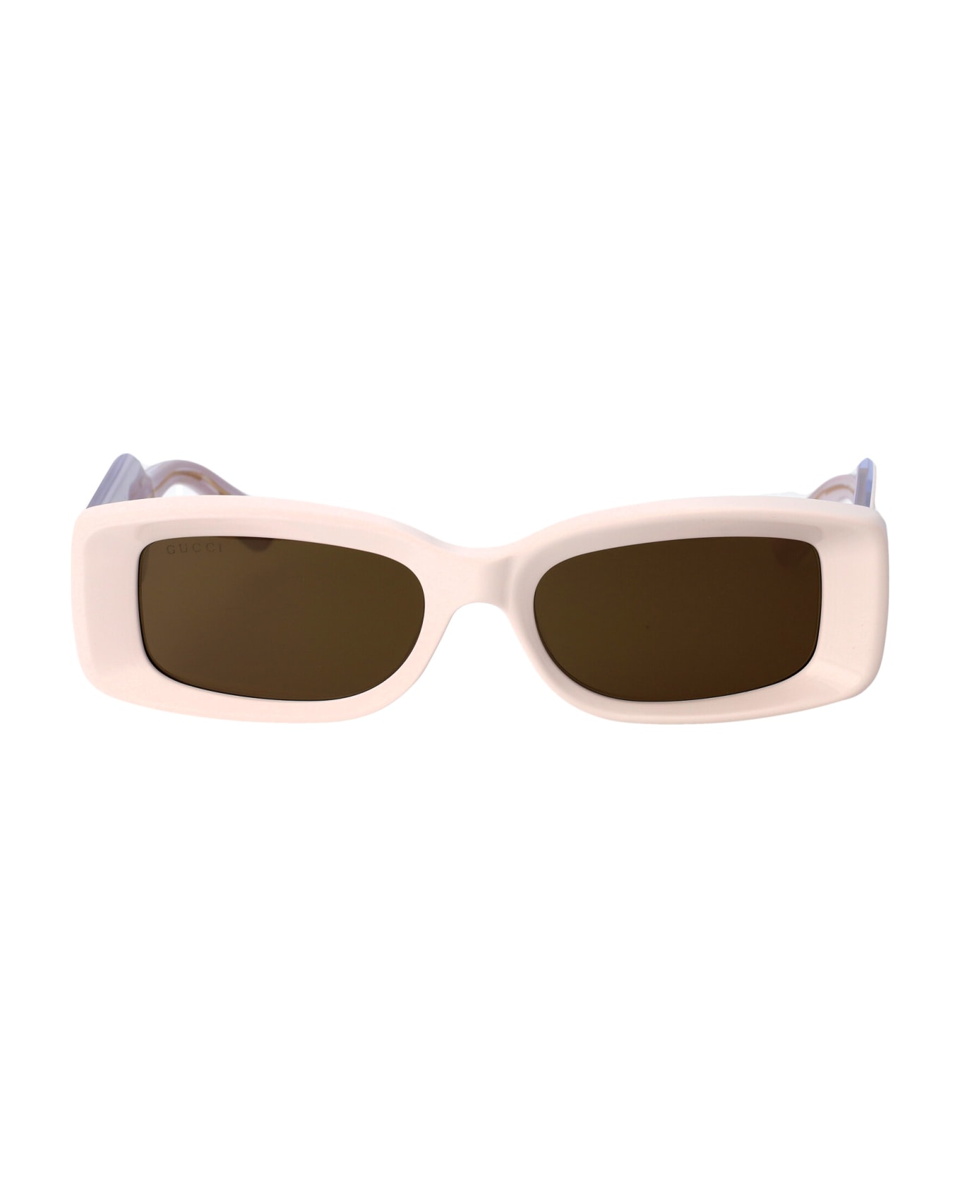 Gucci Eyewear Gg1528s Sunglasses - 003 IVORY IVORY BROWN