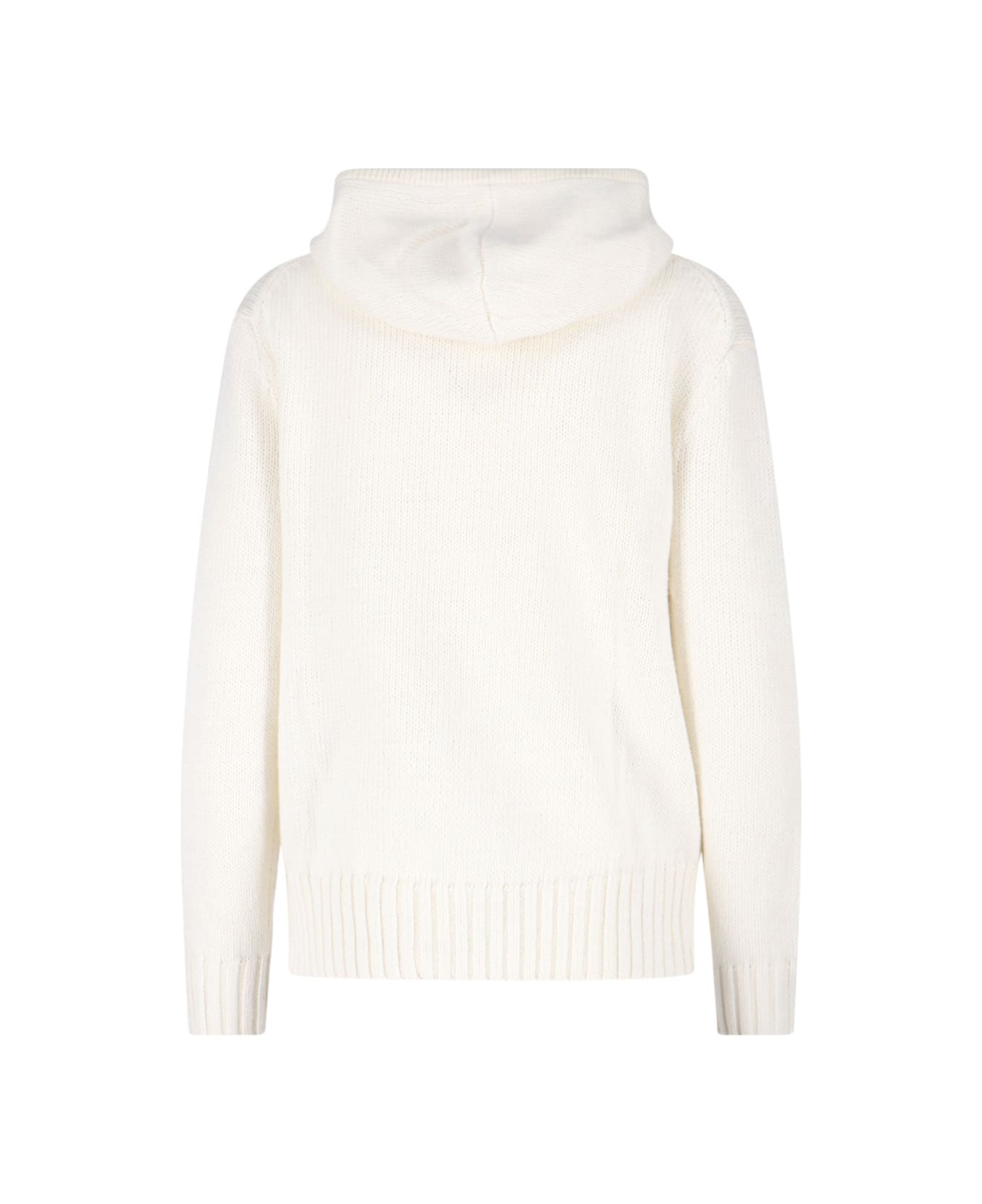 Polo Ralph Lauren Logo Hoodie - Cream
