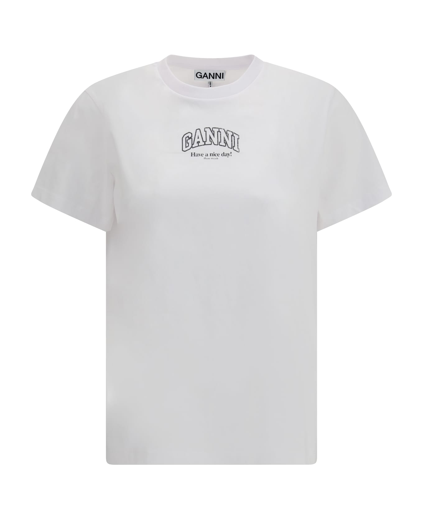 Ganni Crewneck T-shirt