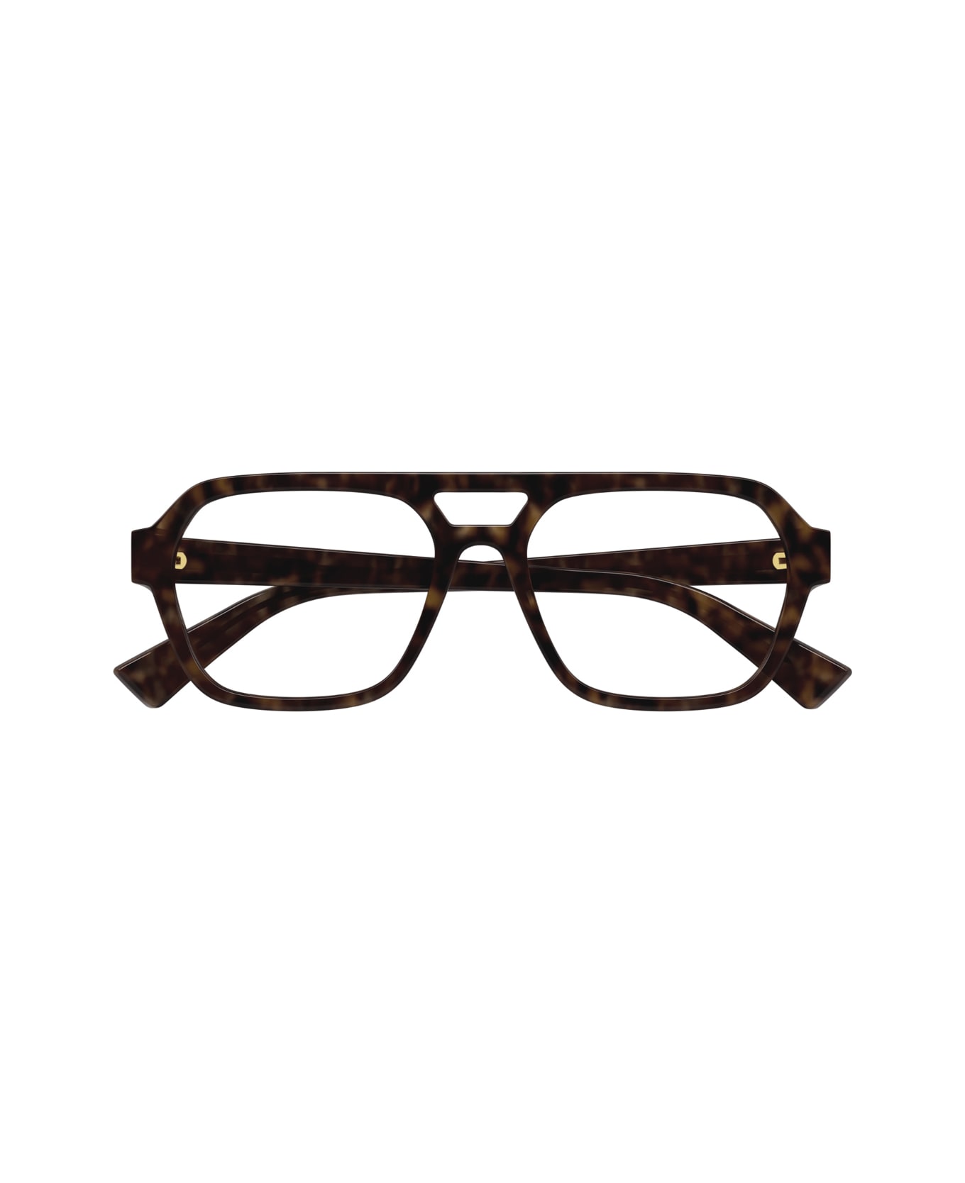 Bottega Veneta Eyewear Bottega Veneta Bv1336oa Linea New Classic 002 Havana Trasprent Glasses - Marrone