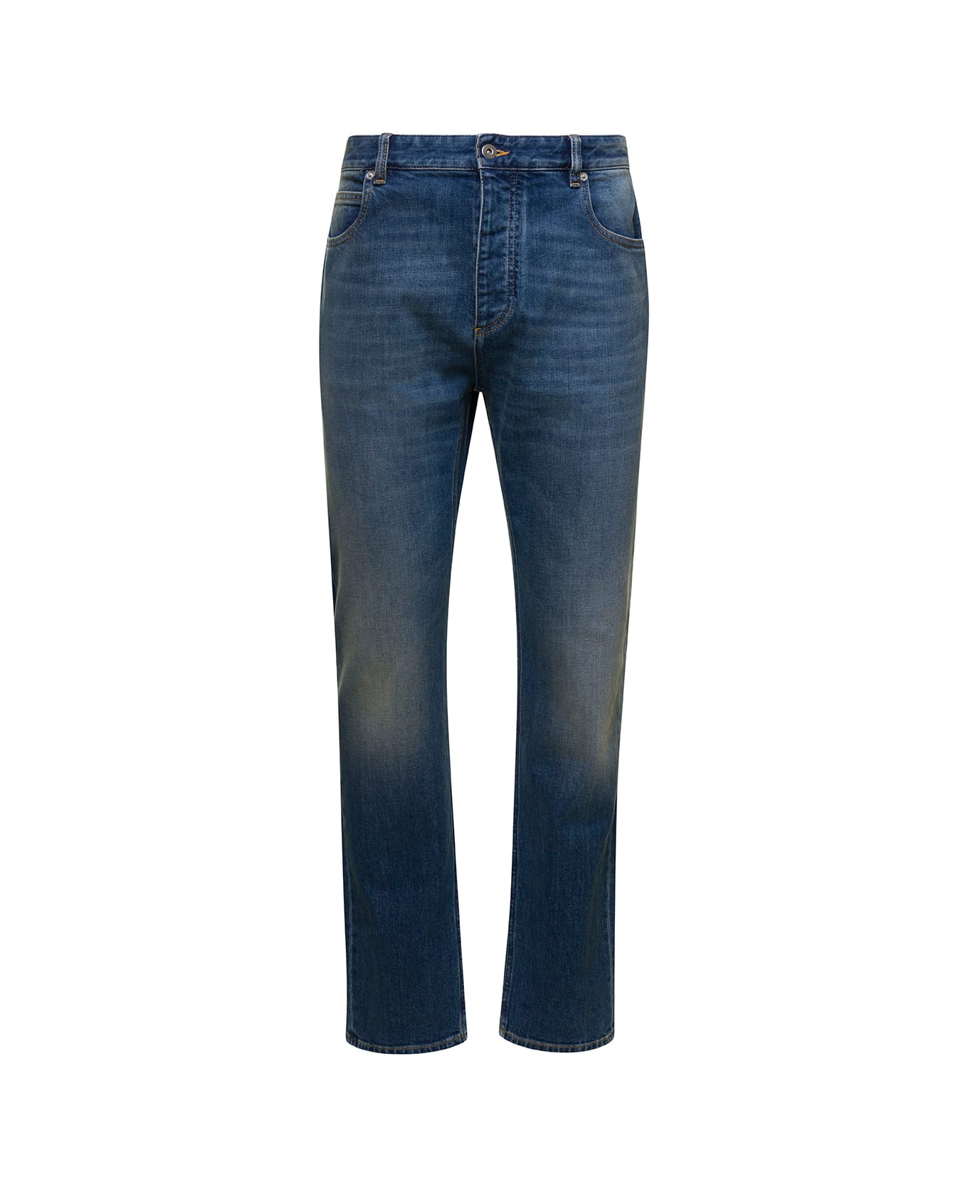 Bottega Veneta 5-pocket Style Fitted Jeans - Mid blue