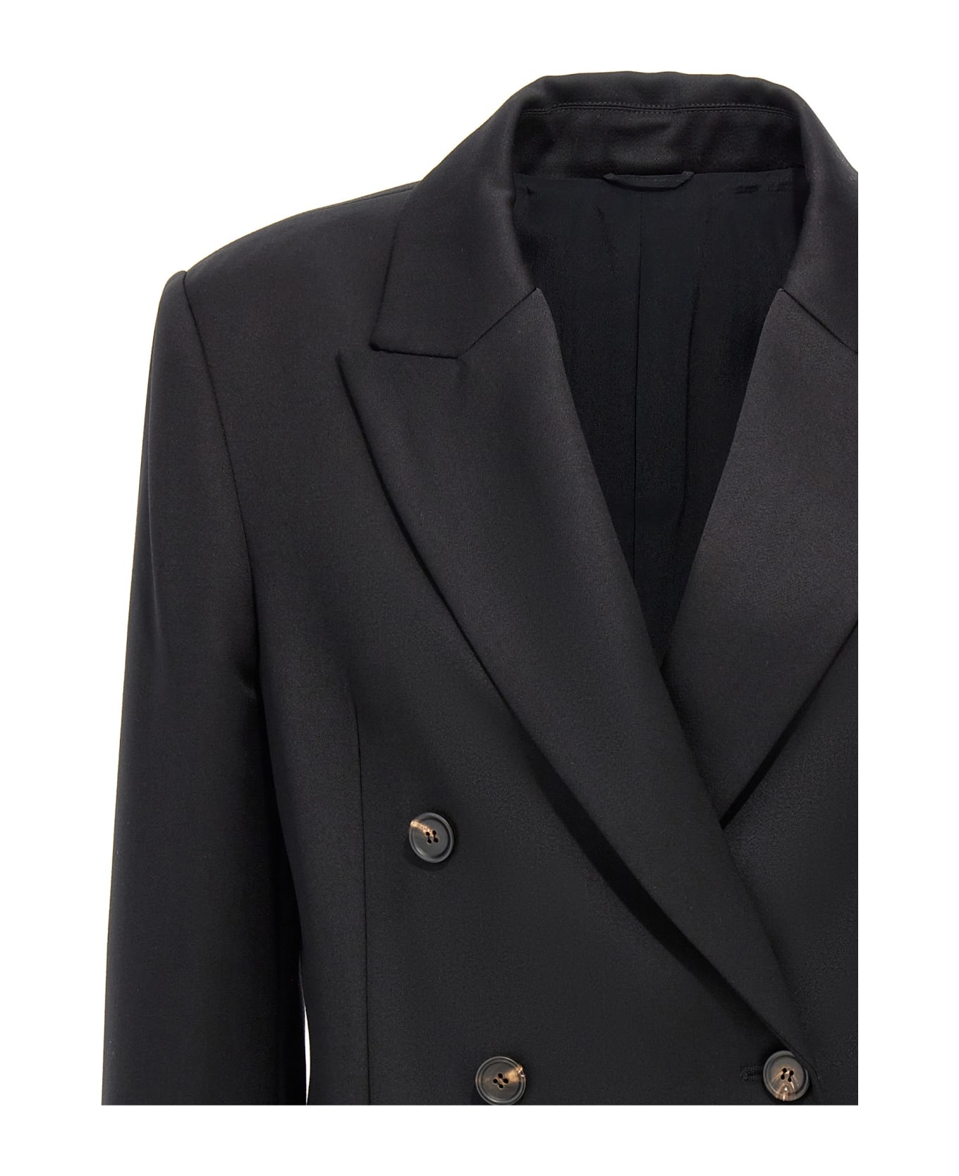 Brunello Cucinelli Double-breasted Blazer - Black  