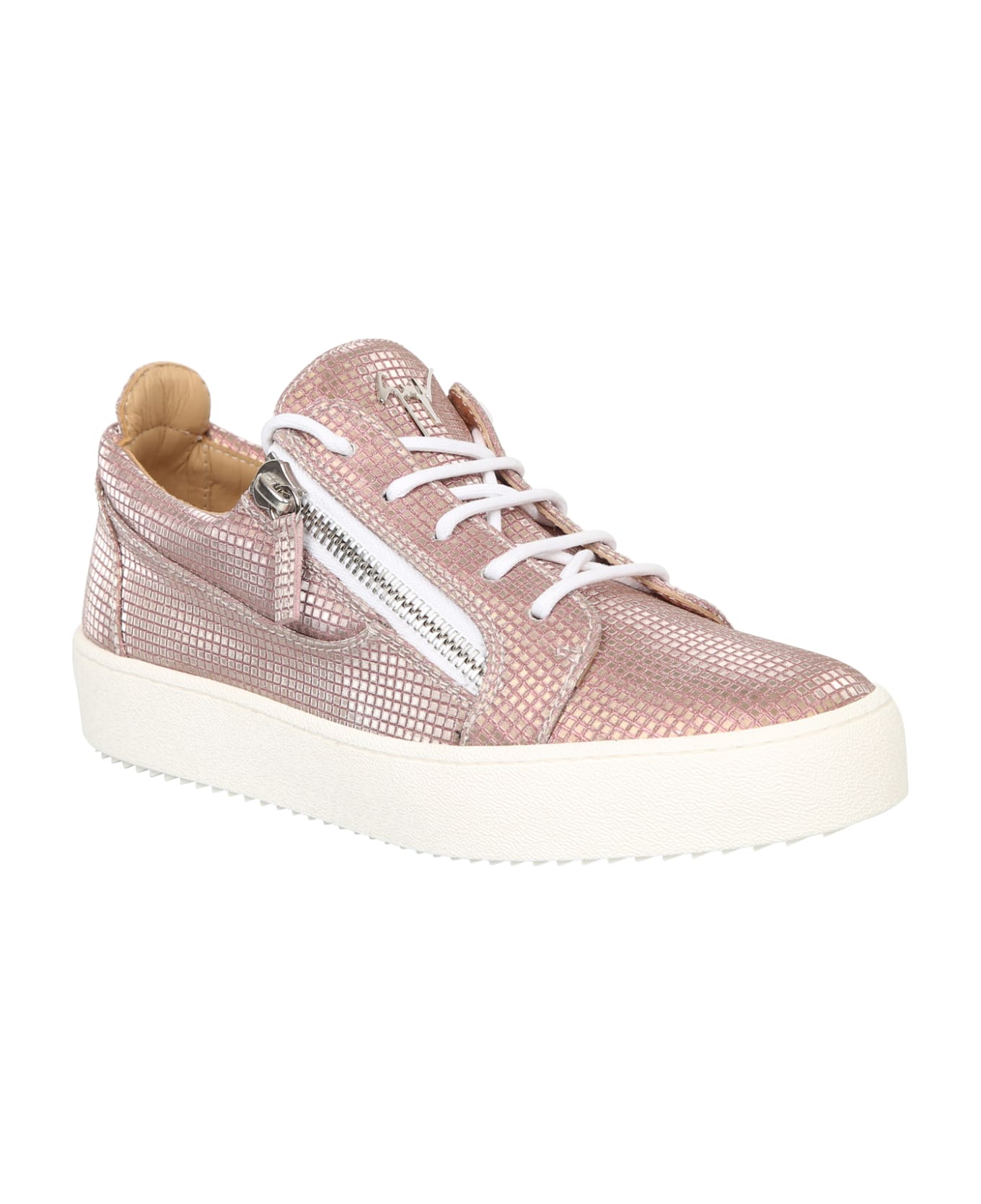 Giuseppe Zanotti Branded Sneakers - Pink
