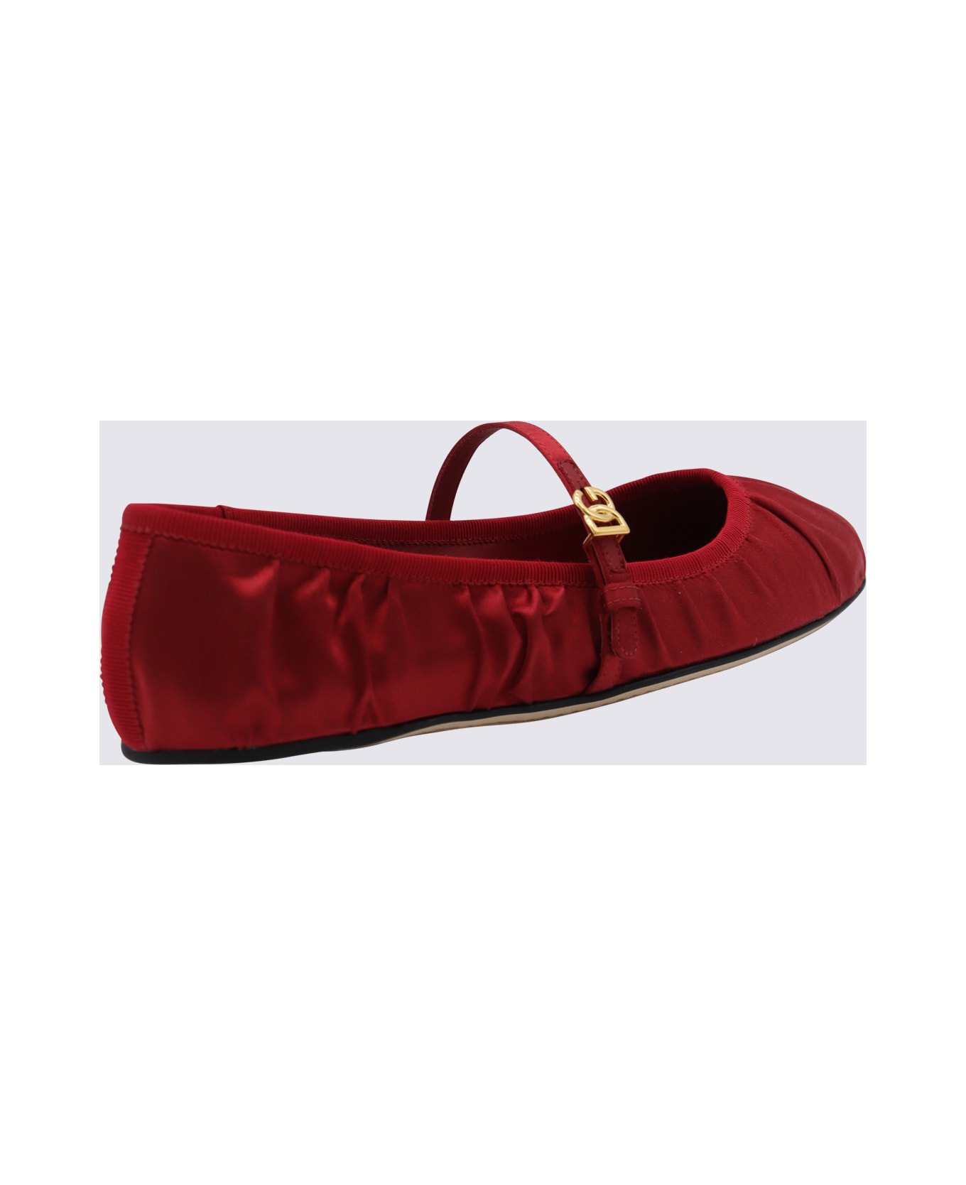 Dolce 
Gabbana Red Flats - Rubino