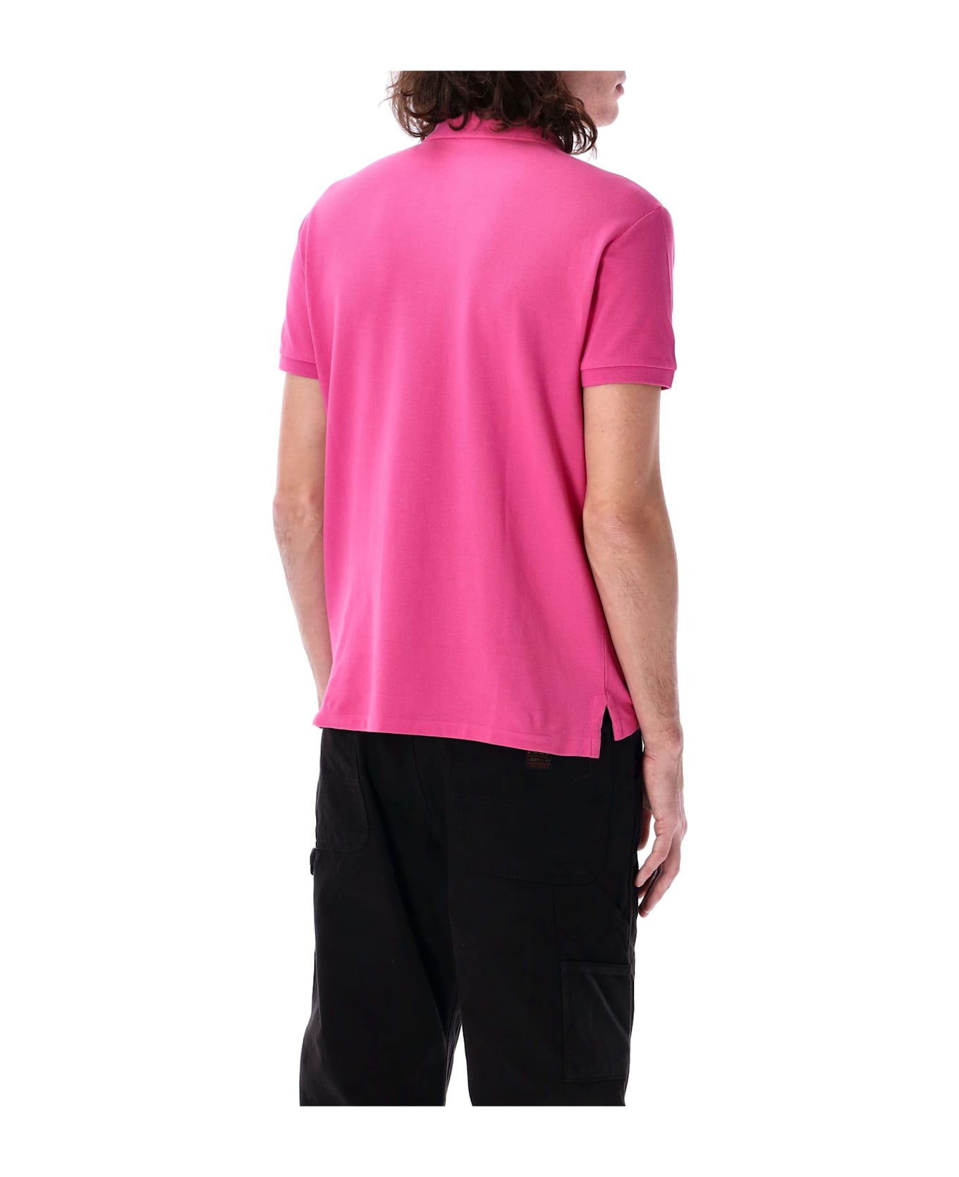 Polo Ralph Lauren Slim Fit Polo Shirt - PEONY