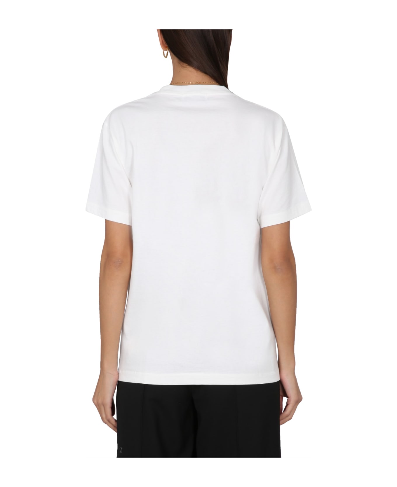 AMBUSH White Cotton T-shirt - White Tシャツ