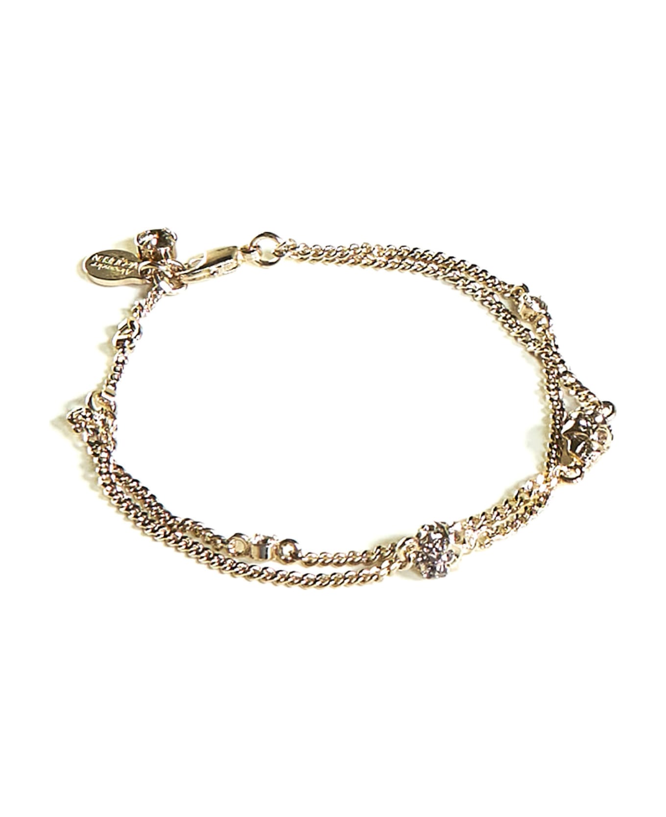 Alexander McQueen Chain Bracelet - Greige
