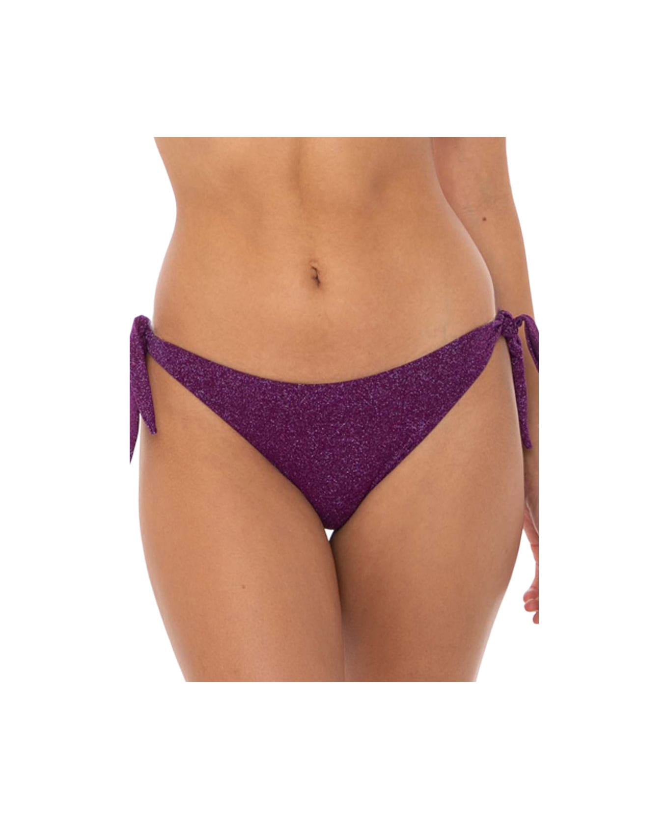 MC2 Saint Barth Purple Lurex Swim Briefs - PURPLE