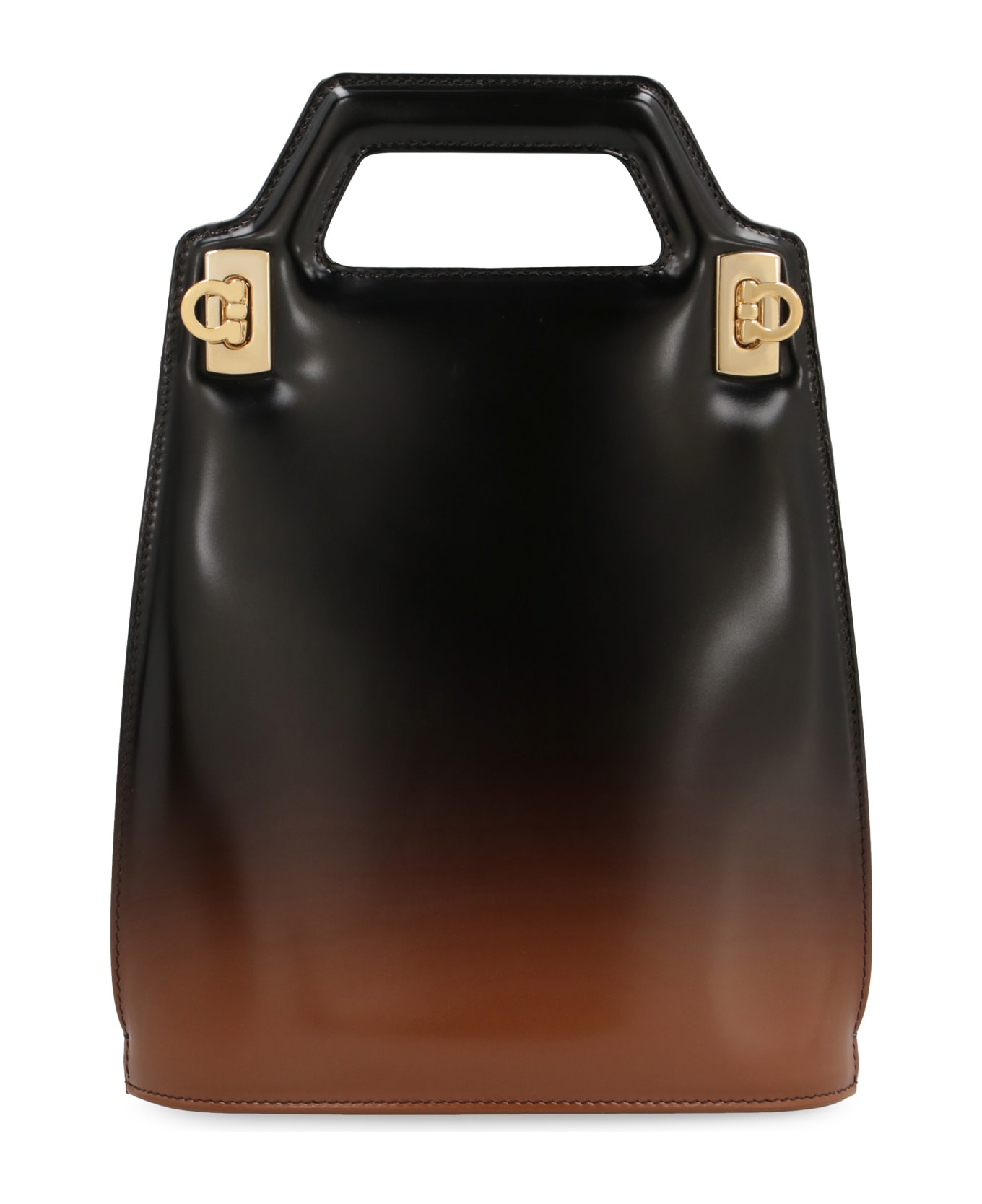Ferragamo Wanda Leather Mini Bag - Multicolor バッグ