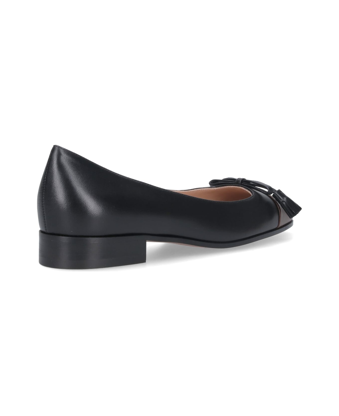 Valentino Garavani "valet Du Roi" Ballet Flats - Black  