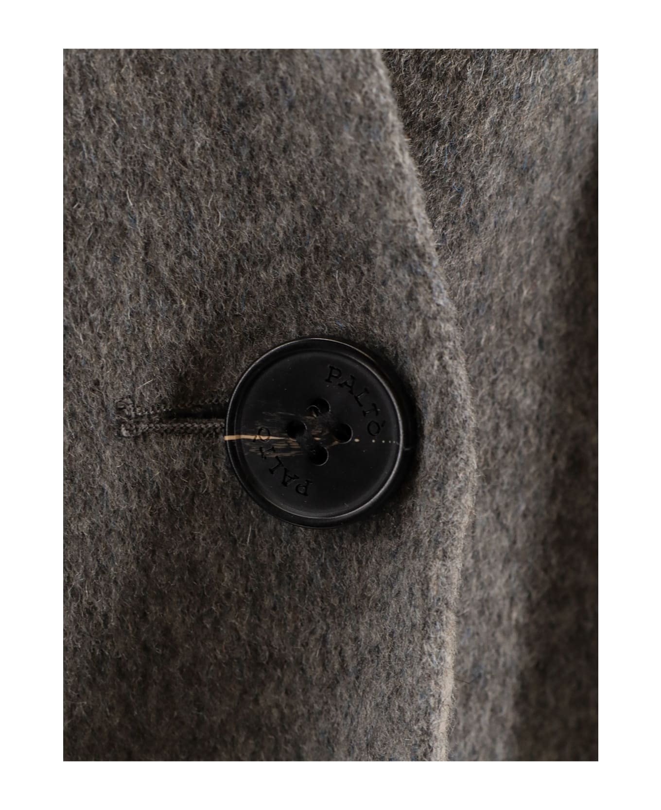 Paltò Filo Db Wool Coat - Black