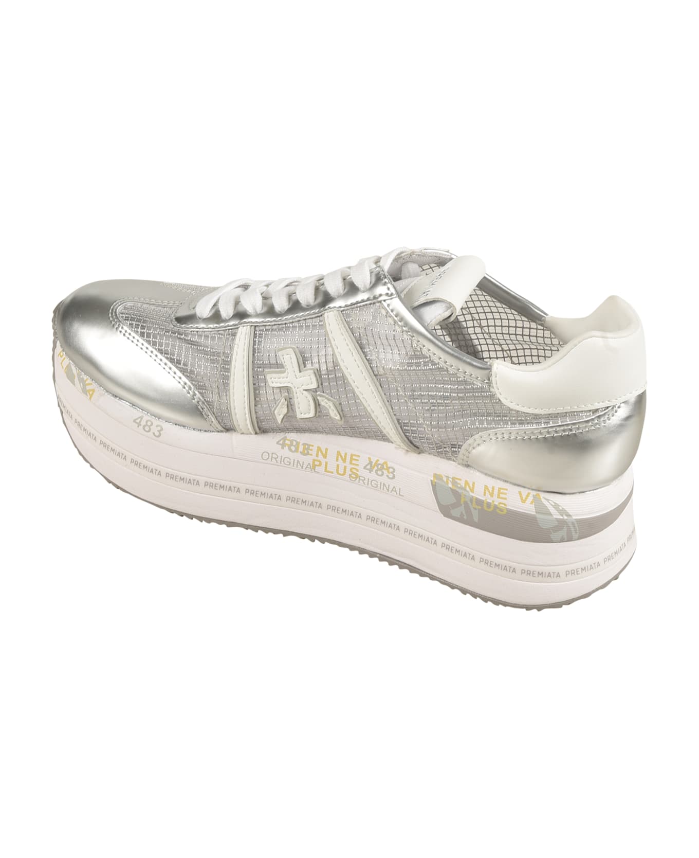Premiata Beth Var Sneakers - Argento