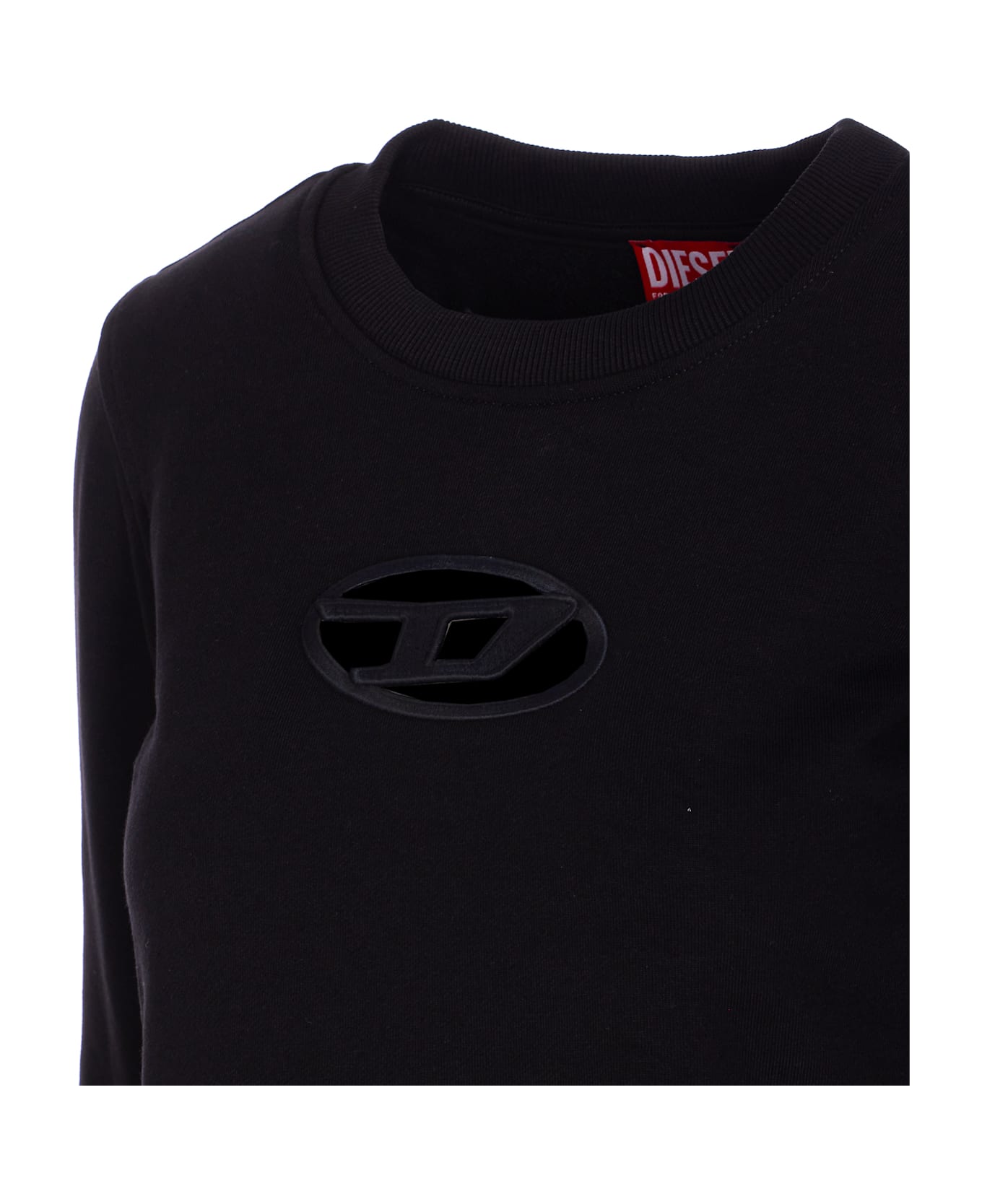 Diesel F-slimmy-od Sweatshirt - DEEP/BLACK