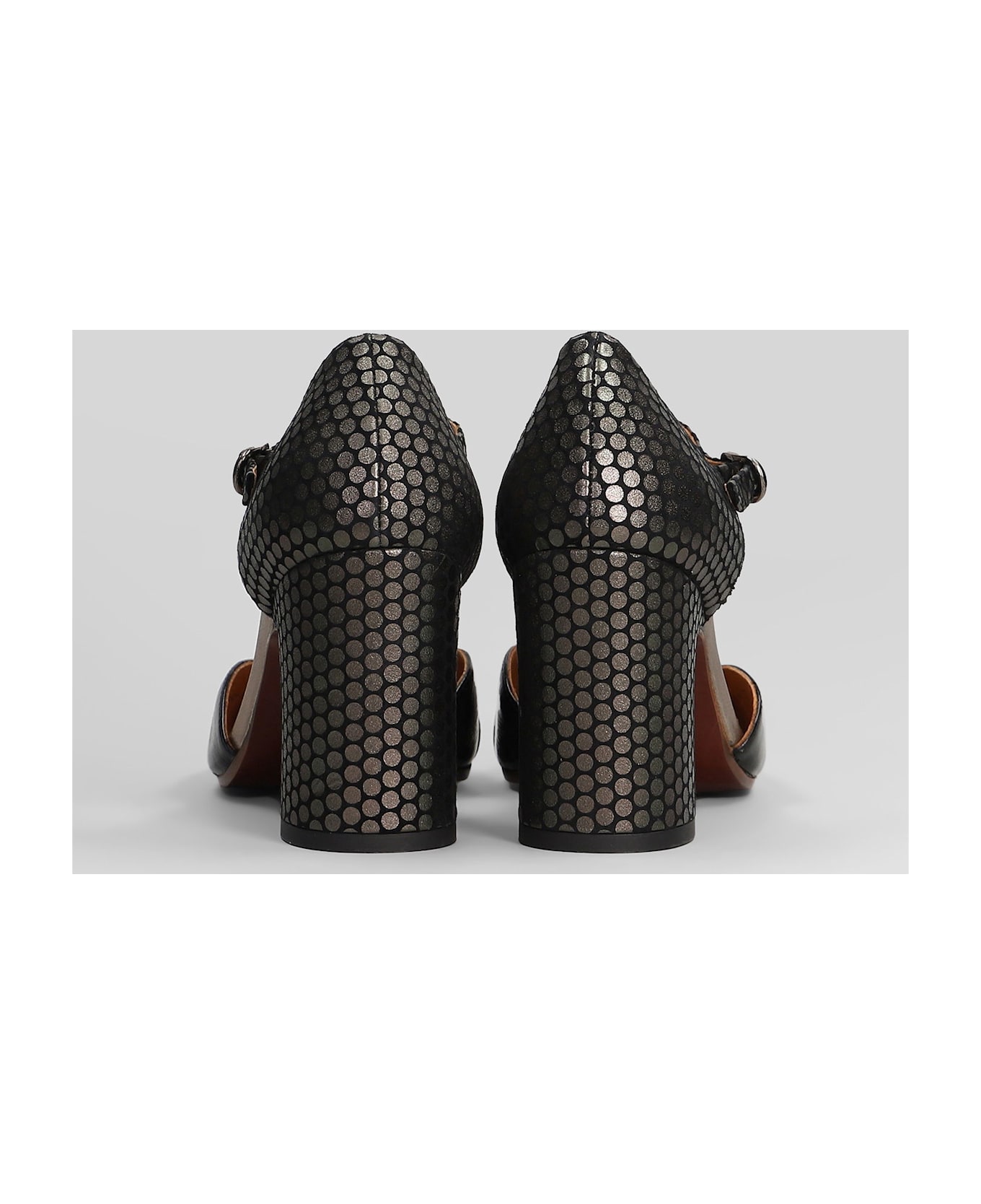 Chie Mihara Miver Pumps In Black Leather - black