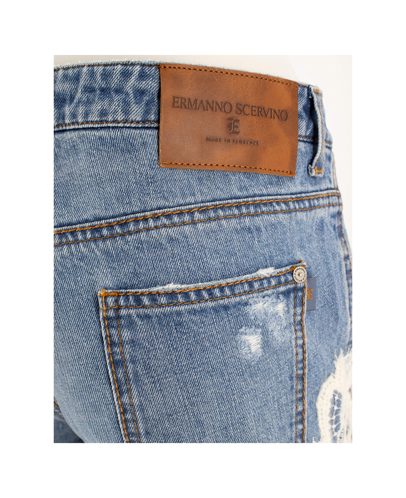 Ermanno Scervino Jeans - BRIGHT COBALT デニム