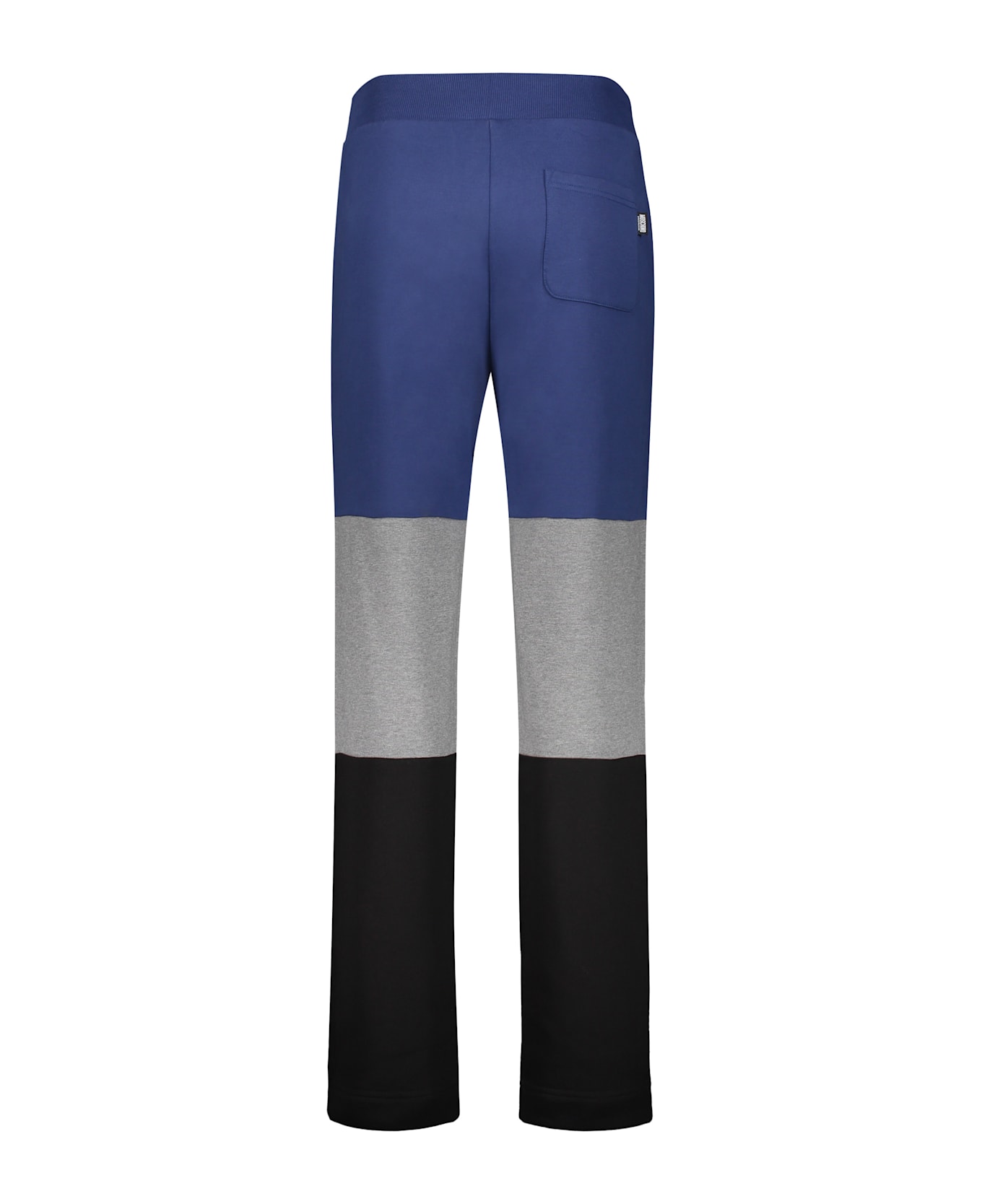 Moschino Logo Print Sweatpants - blue