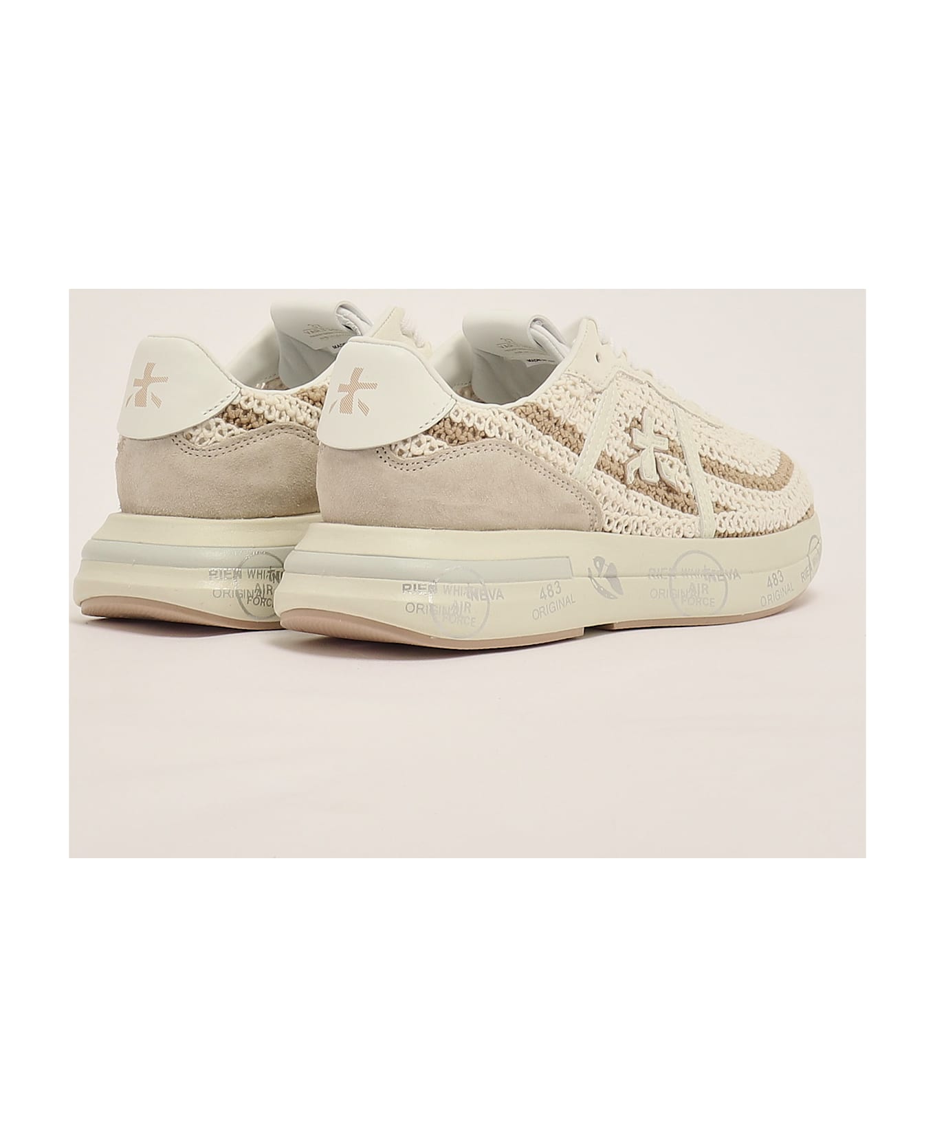 Premiata Cassie Sneaker - BIANCO-ECRU
