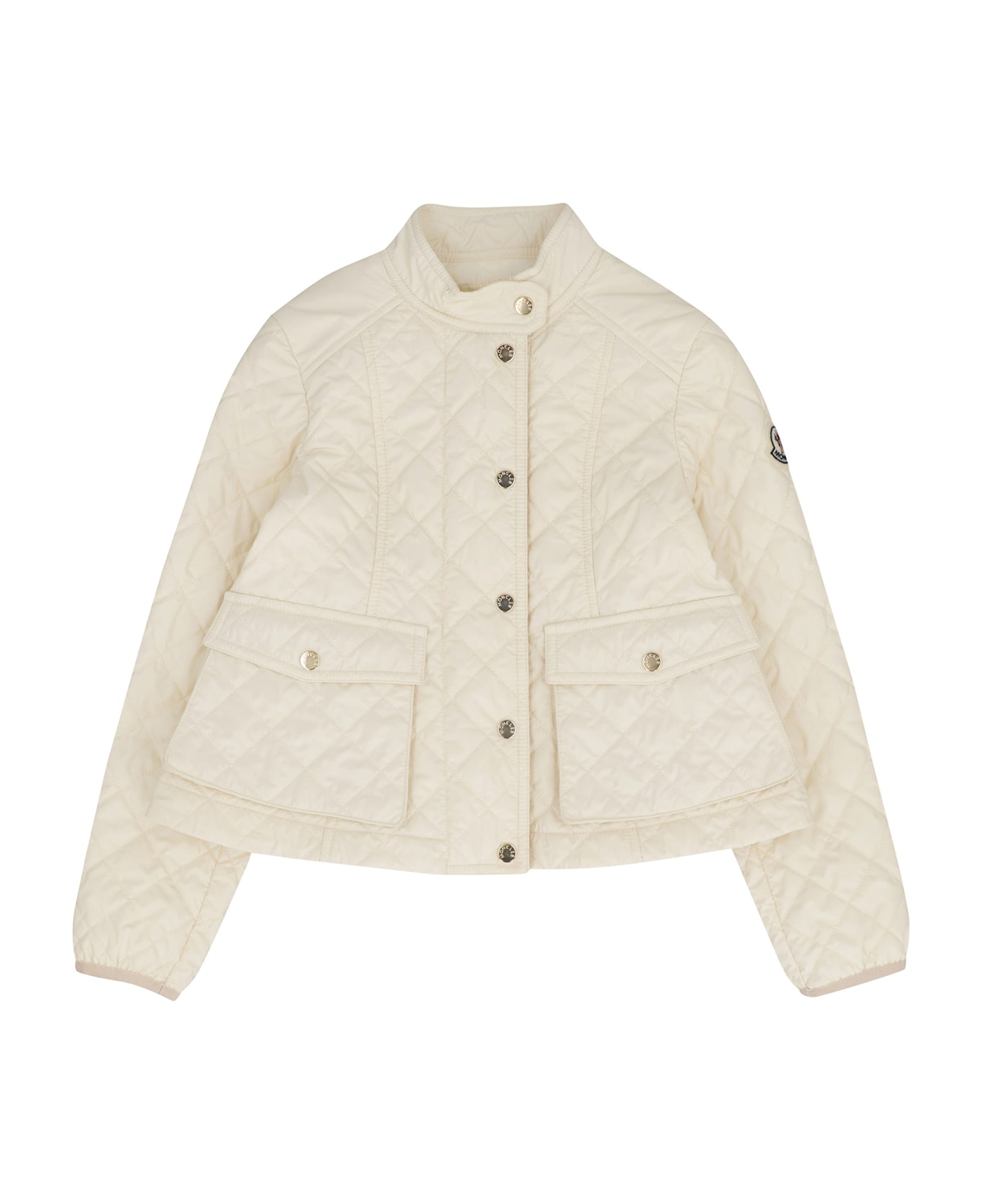 Moncler Kamaria Techno Fabric Jacket - panna