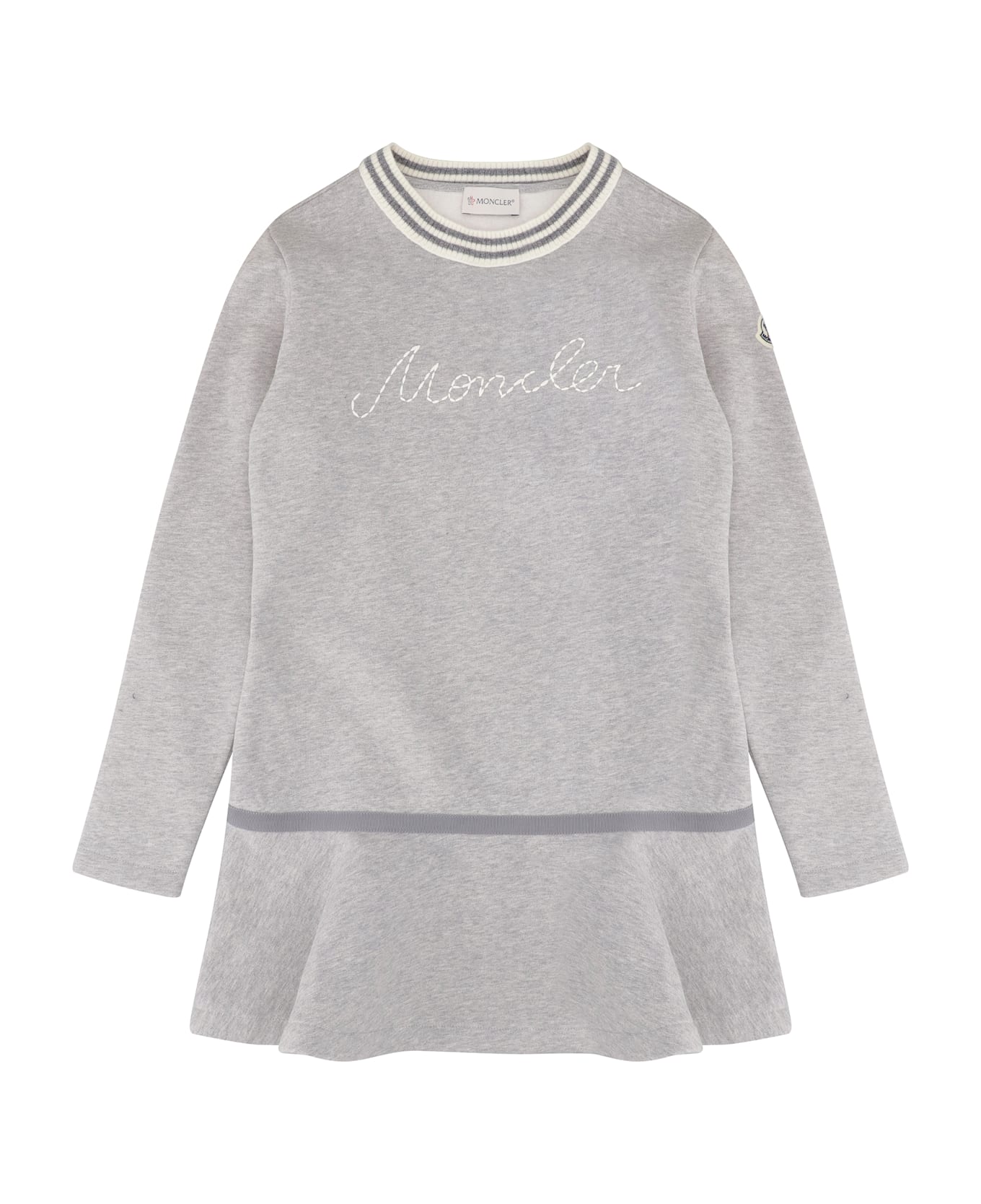 Moncler Cotton Mini-dress - grey