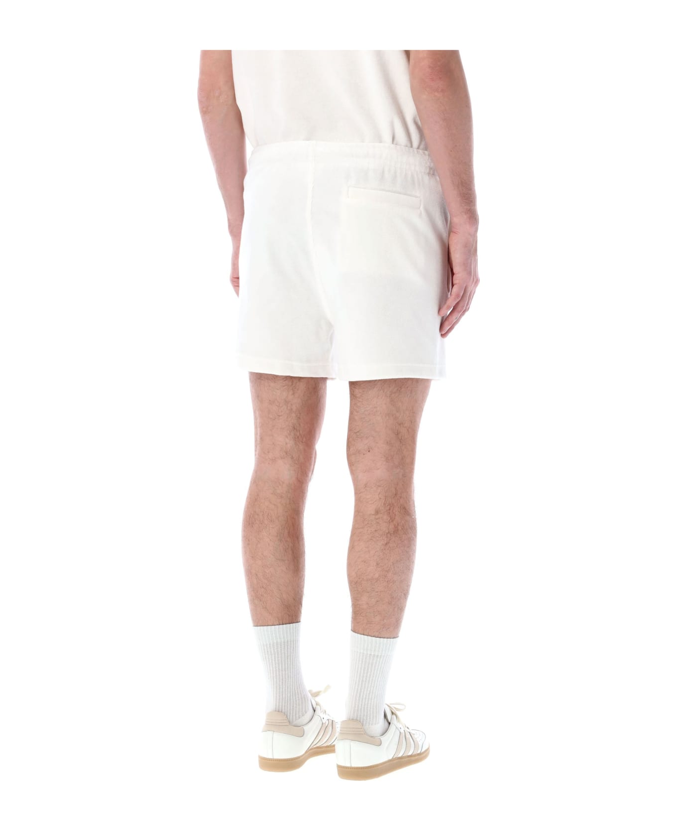 Lacoste Classic Terry Shorts - WHITE ショートパンツ
