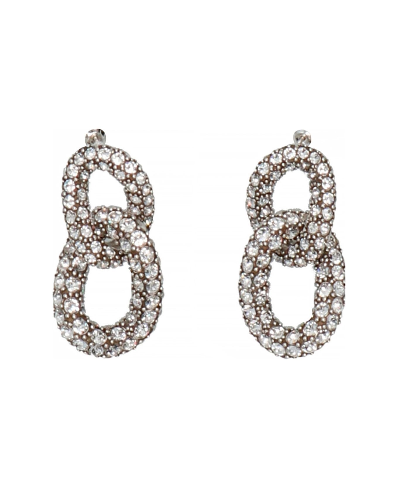 Isabel Marant Crystal Earrings - Silver