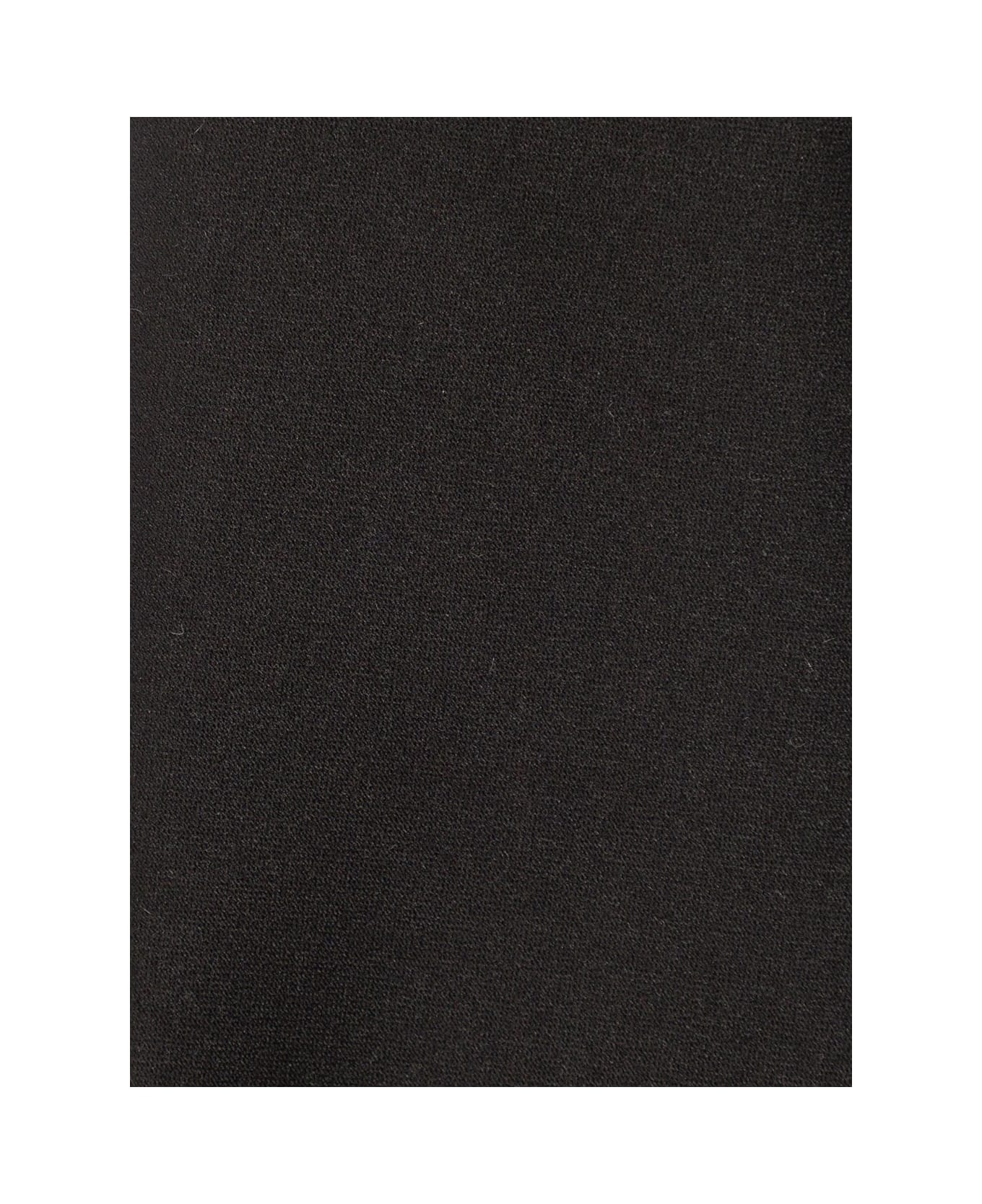 Tagliatore Black Classic-style Tie In Polyester Man - Black