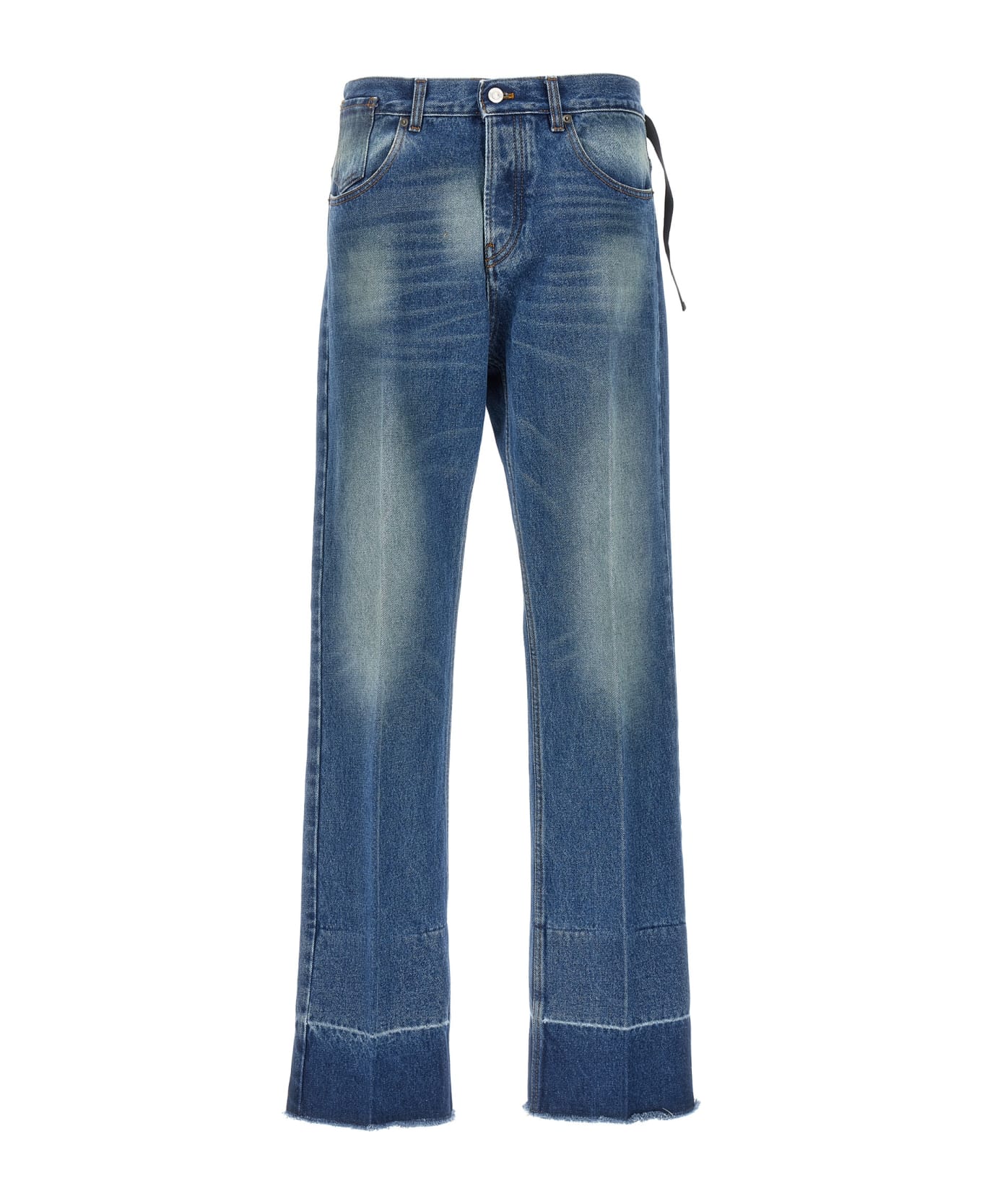 N.21 Pleated Jeans - Blue