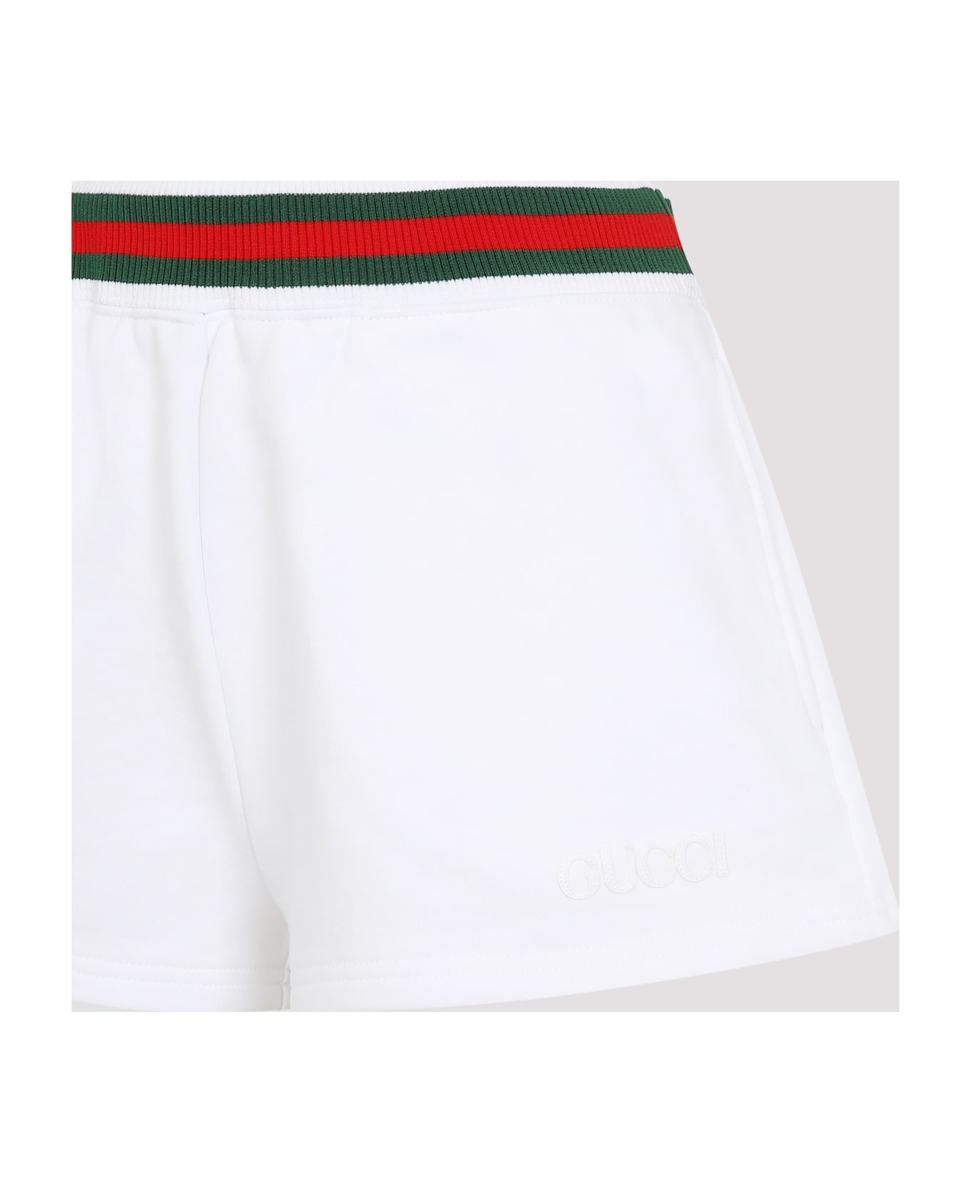 Gucci Jersey Shorts - White Mix