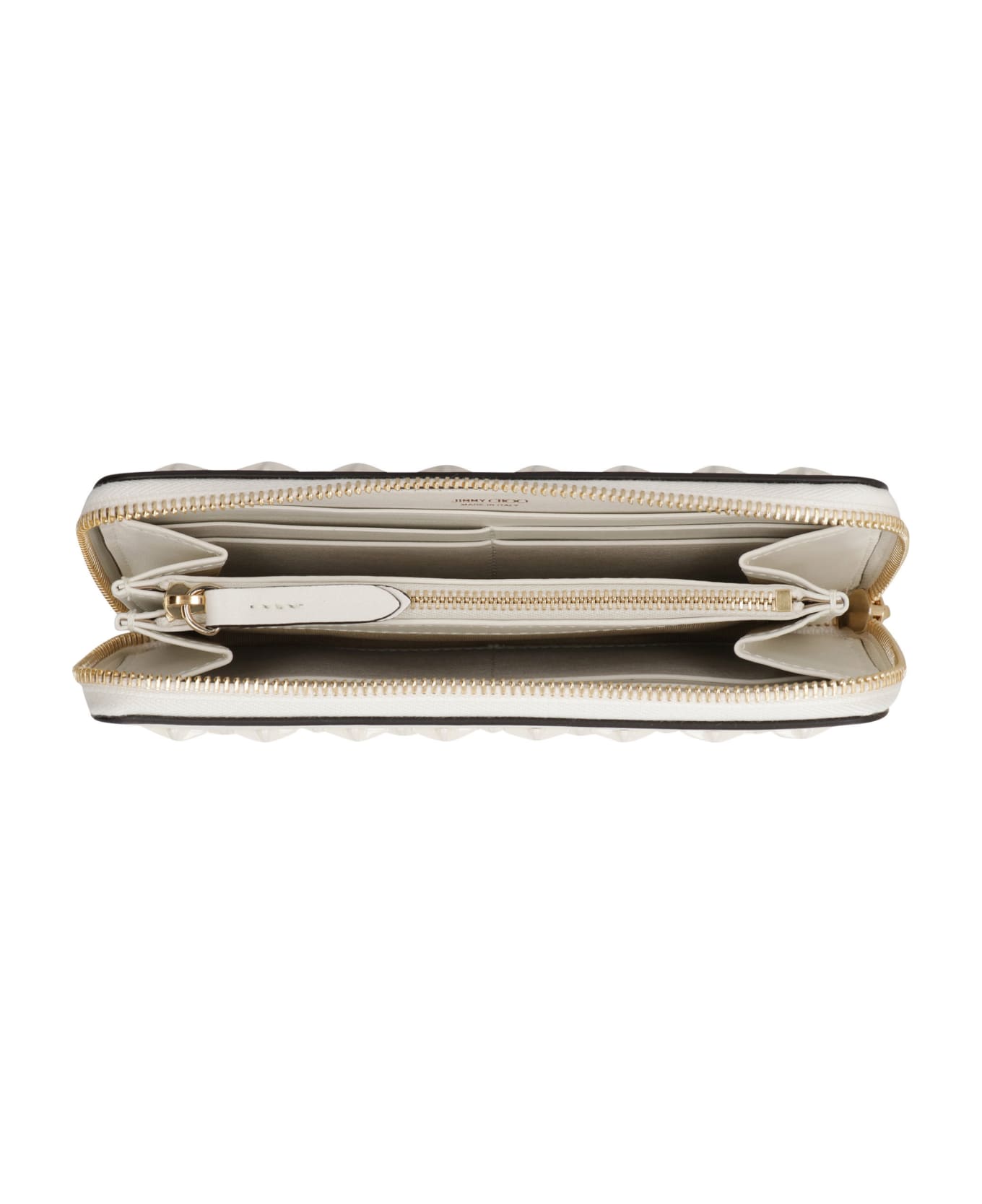 Jimmy Choo Pippa Leather Wallet - White