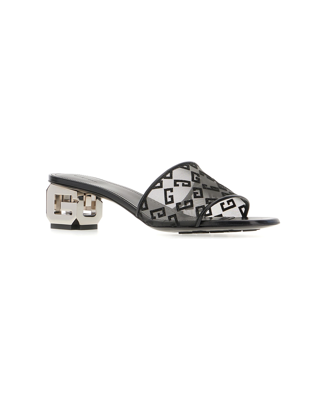Givenchy Mesh Mules - BLACK