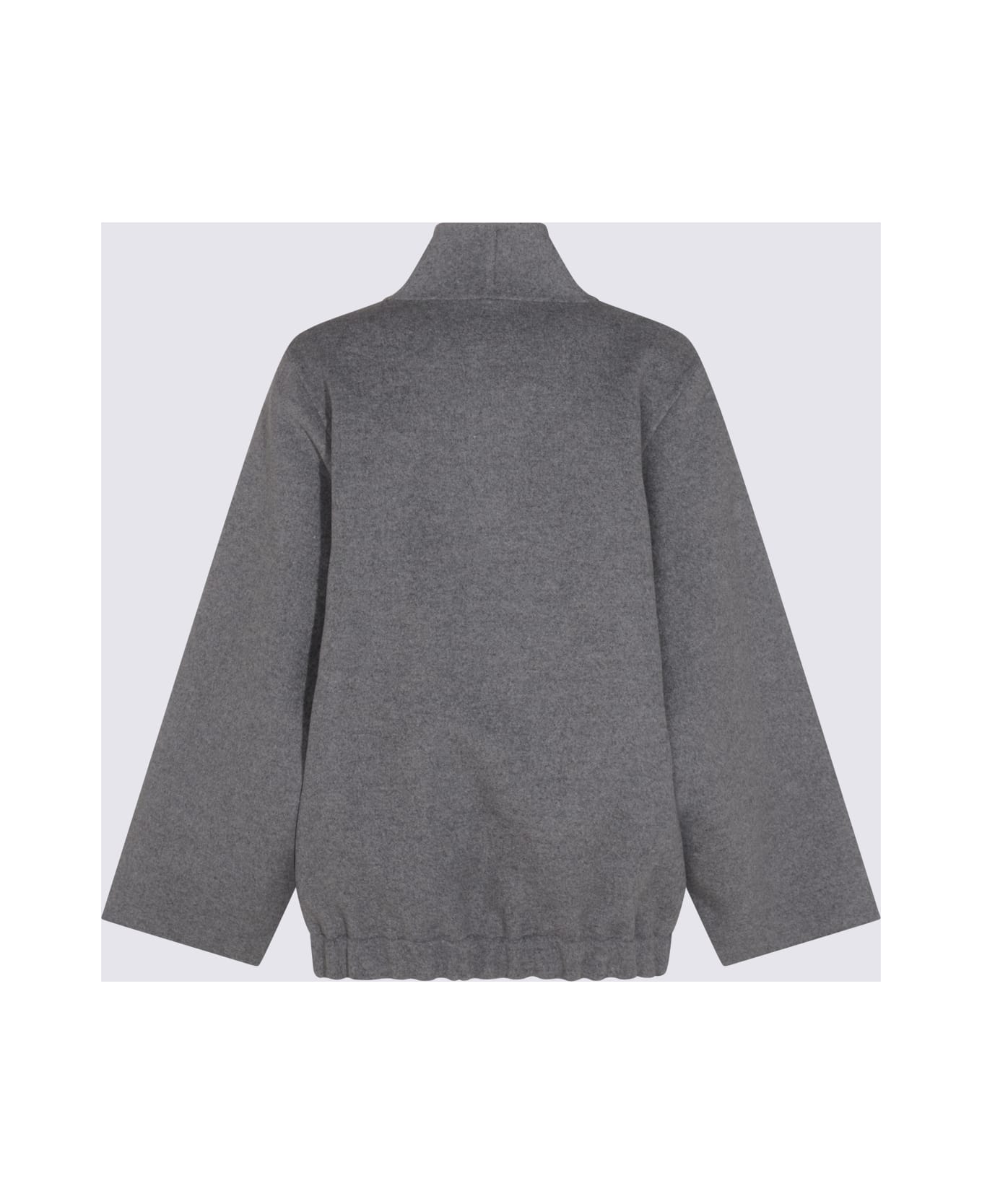 Khaite Grey Wool Coat - Grey