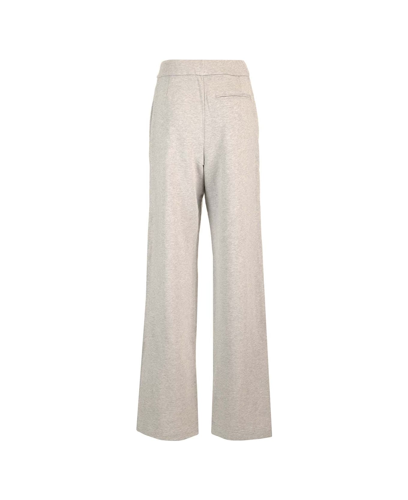 Dries Van Noten Cotton Jersey Trousers - Grey