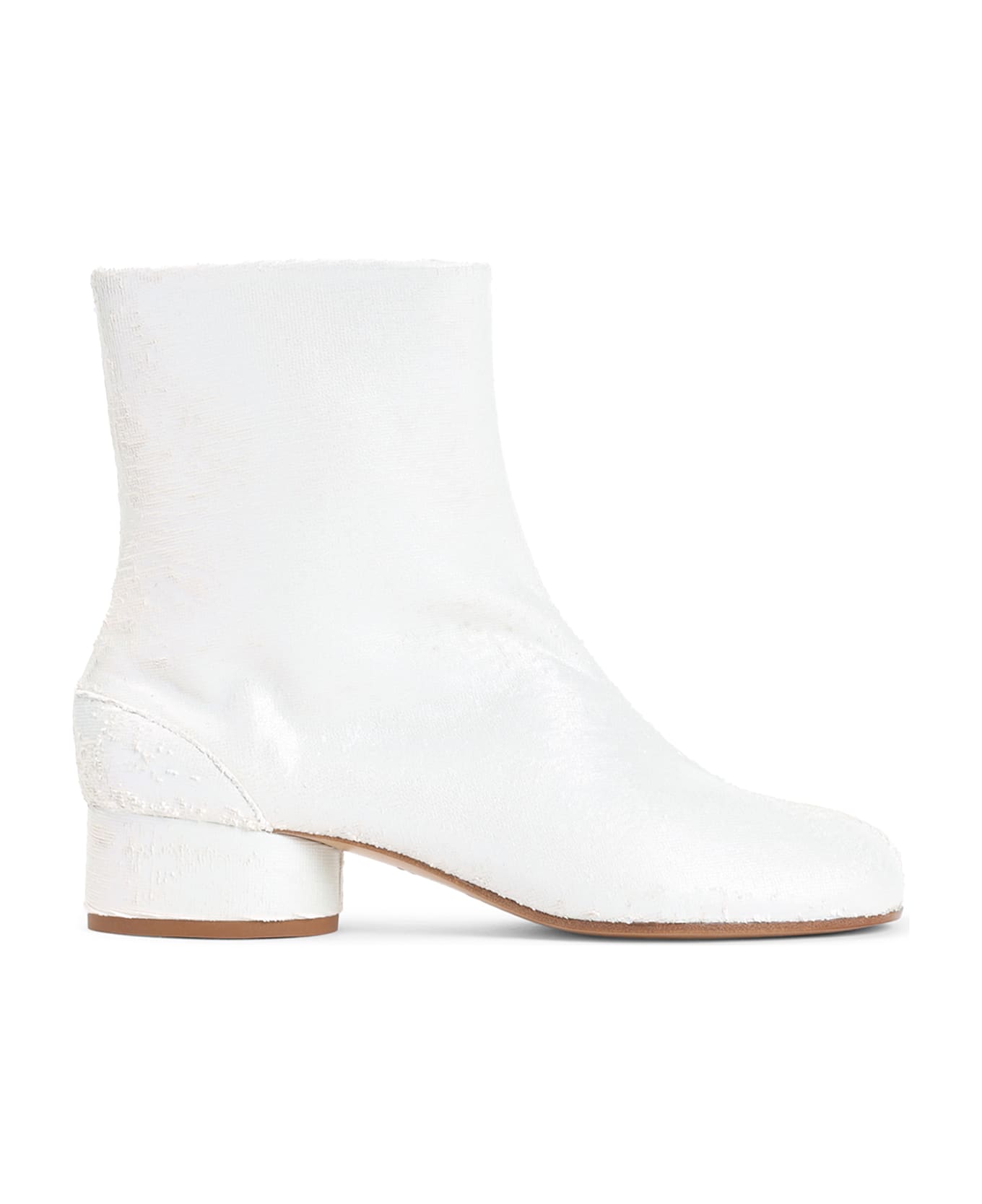 Maison Margiela Tabi H30 Ankle Boots - White Pearly