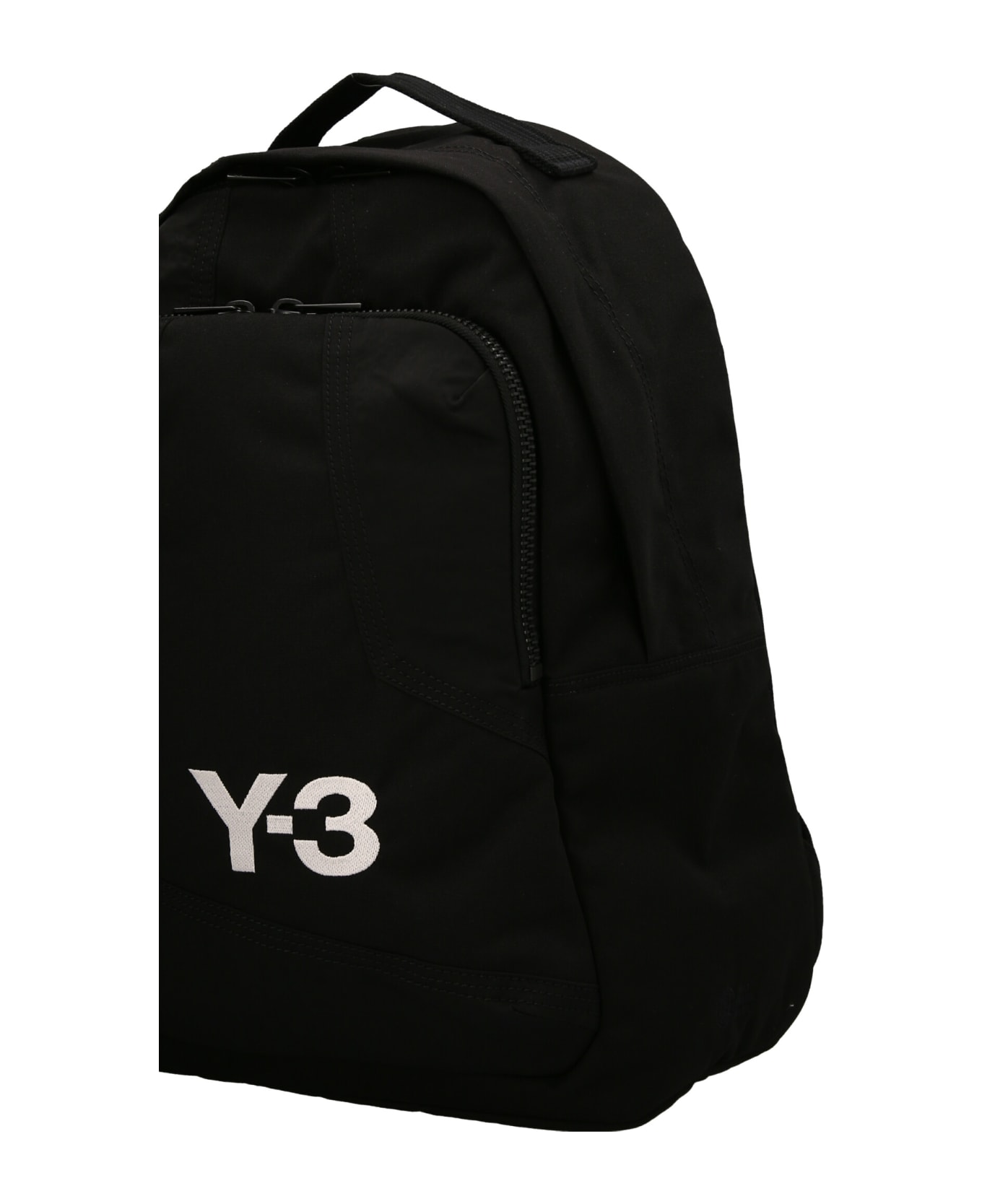 Y-3 Logo Backpack - Black  